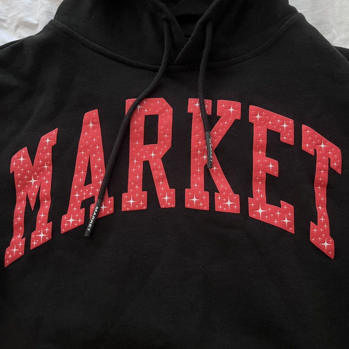 Market Market Arc Puff Print Hoodie FW21 Mens Size Large Black Size US L / EU 52-54 / 3 - 2 Thumbnail