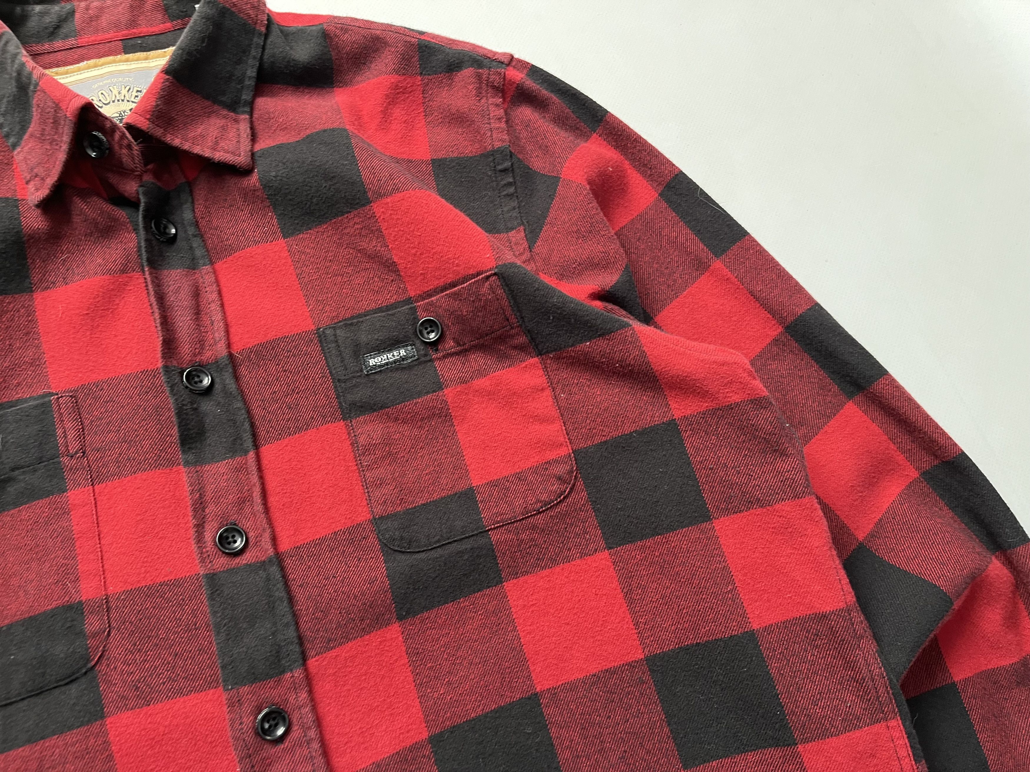 Flannel × THE ROKKER COMPANY Rokker company flannel shirts Size US L / EU 52-54 / 3 - 5 Thumbnail