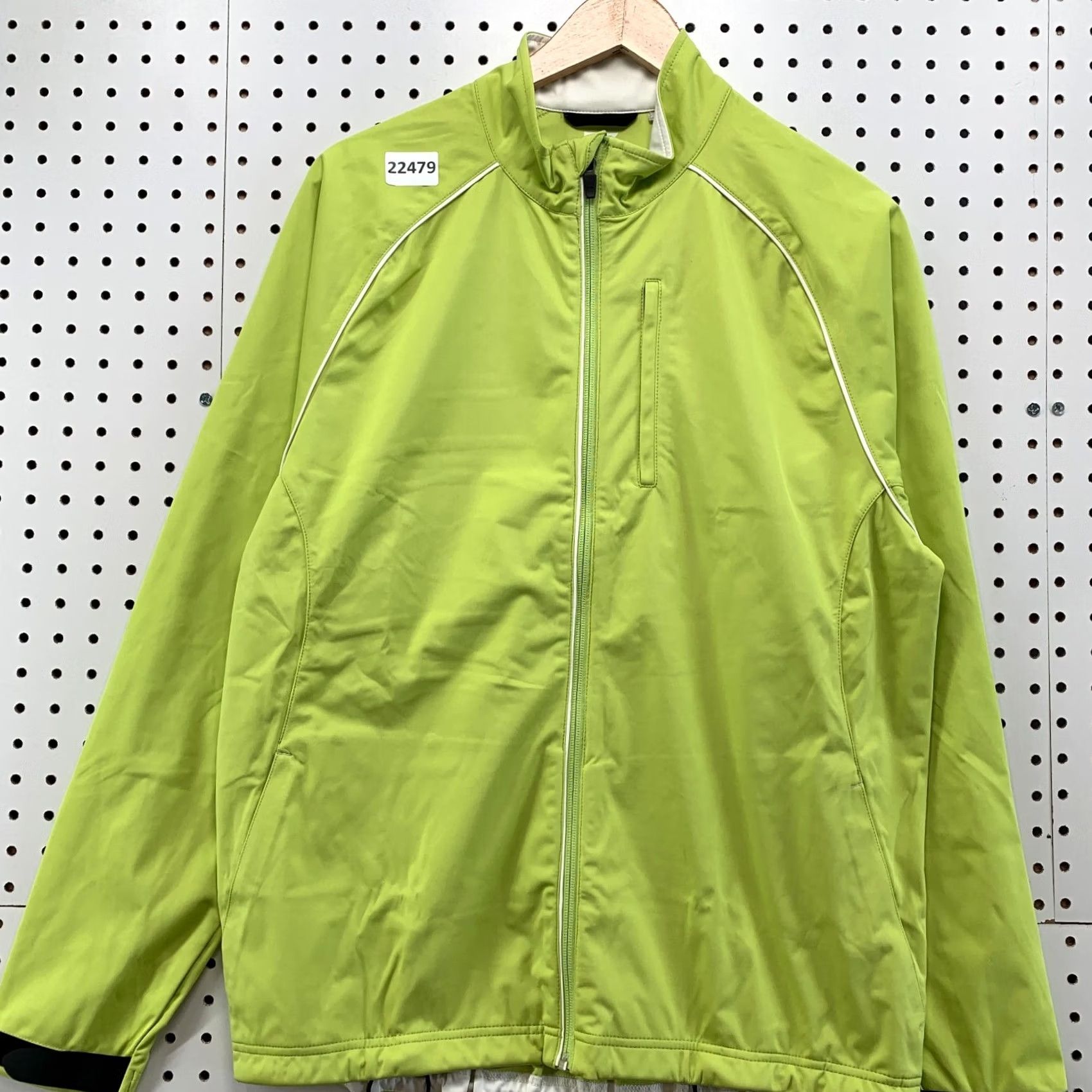 Cutter & Buck Cutter & Buck Windbreaker Jacket Lime Green Men Small Water Wind Resistant Size US S / EU 44-46 / 1 - 7 Thumbnail