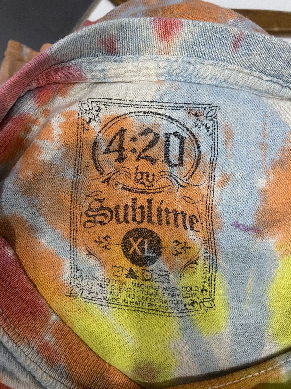 Sublime DISTRESSED SUBLIME BAND TSHIRT Size US XL / EU 56 / 4 - 7 Thumbnail