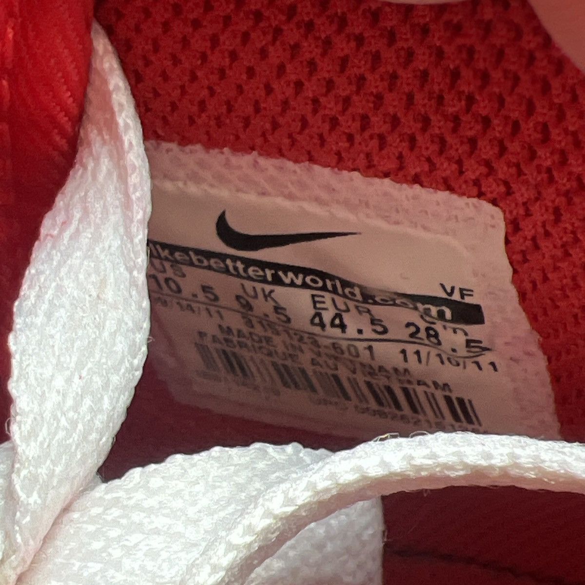 Nike Air Force 1 mid sport red Size US 10.5 / EU 43-44 - 9 Thumbnail
