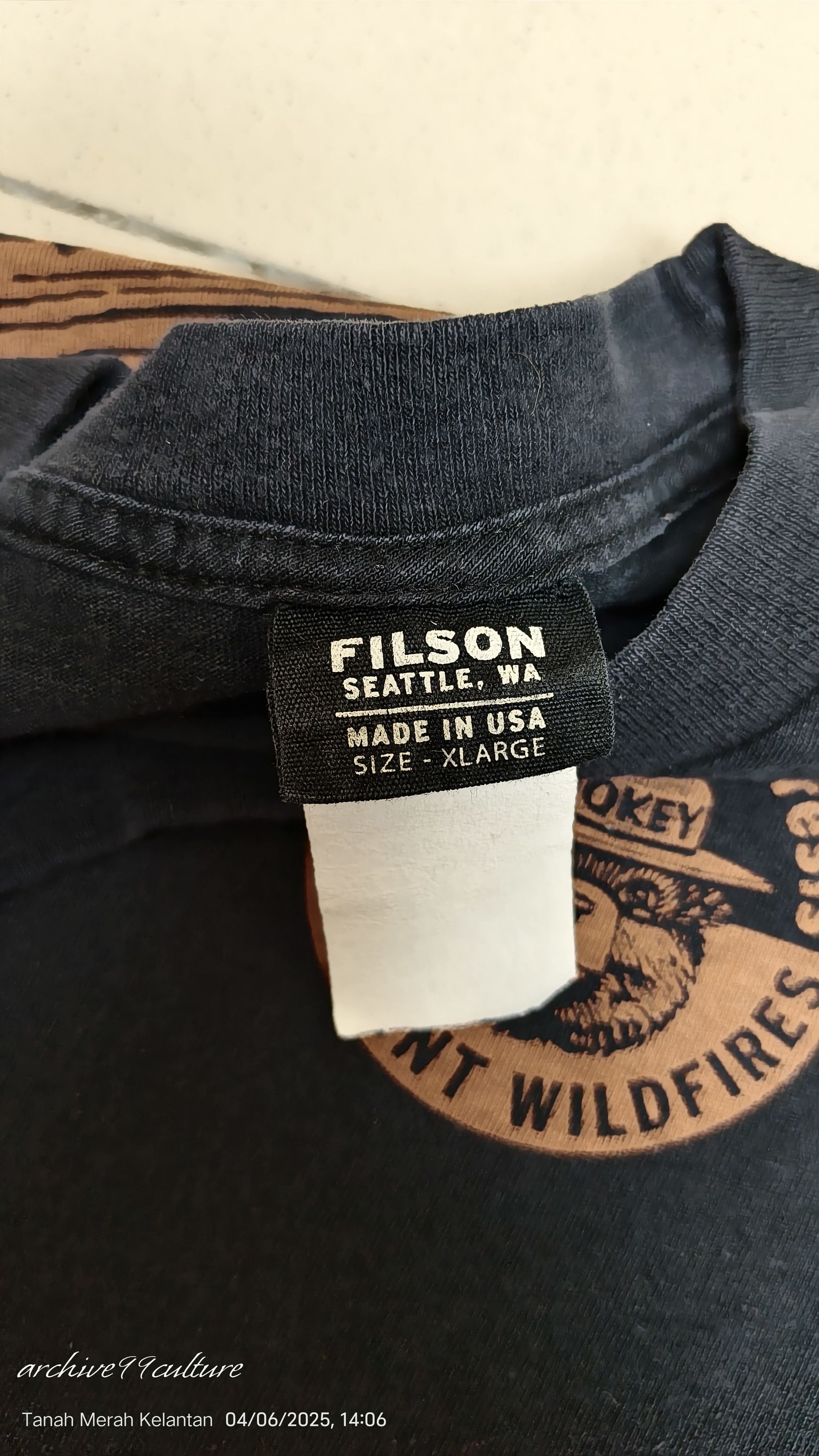 Filson × Vintage FILSON x SMOKEY BEAR PREVENT WILDFIRES t-shirt Size US XL / EU 56 / 4 - 3 Thumbnail