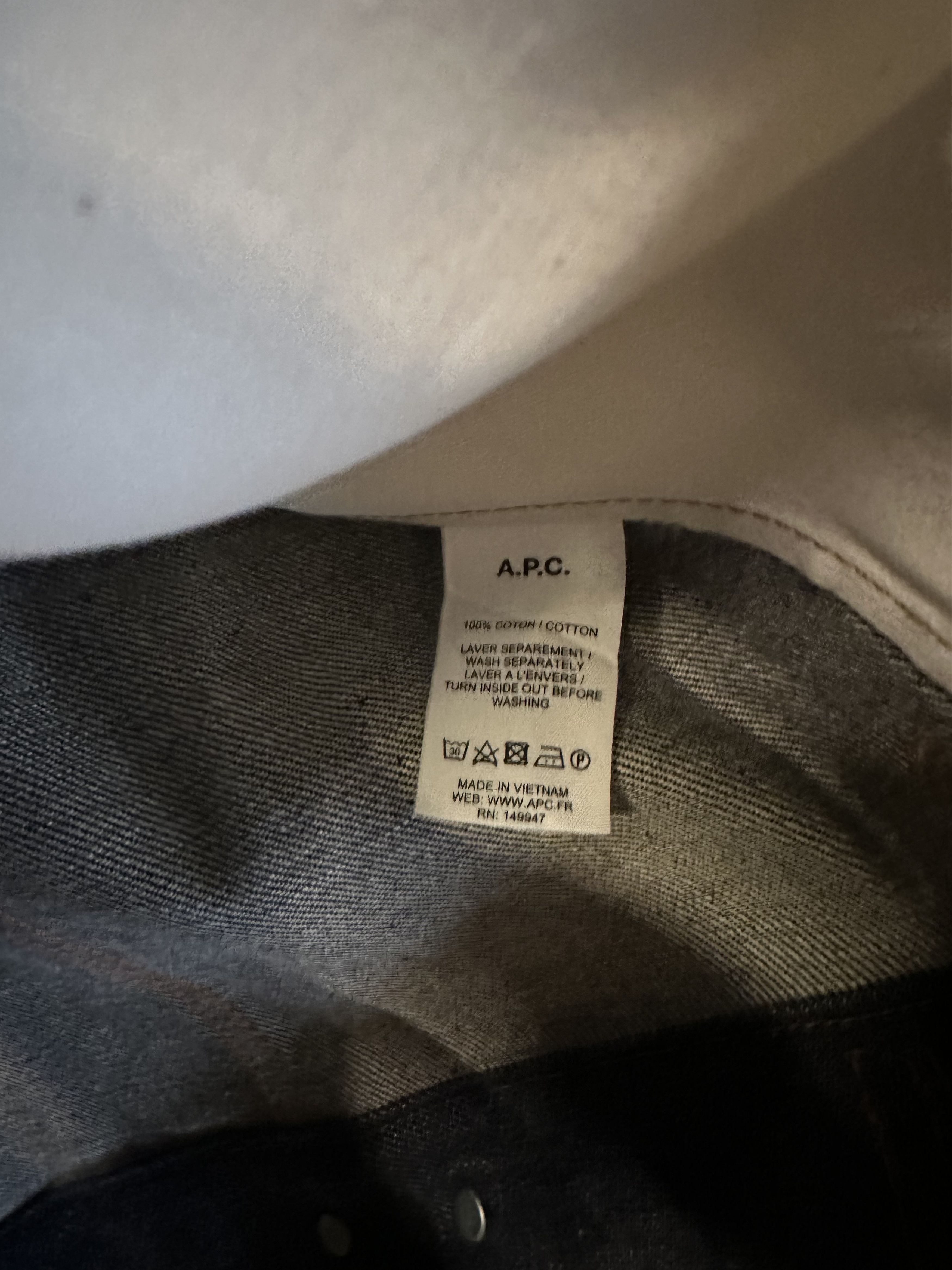 A.P.C. A.P.C Denim Jacket Size US S / EU 44-46 / 1 - 5 Thumbnail