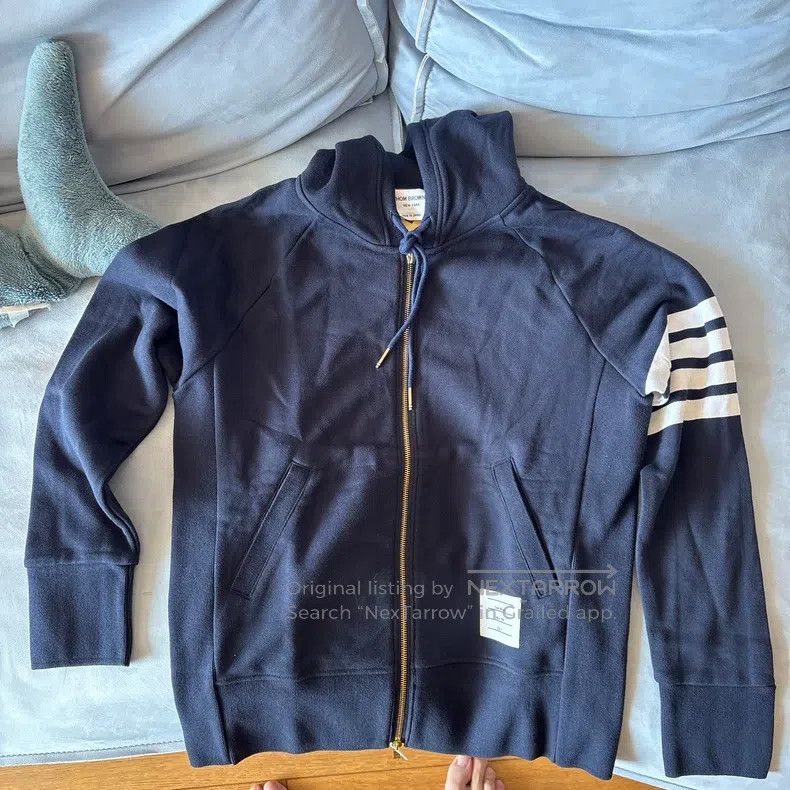 Thom Browne Thom Browne Blue cardigan Size US L / EU 52-54 / 3 - 1 Thumbnail