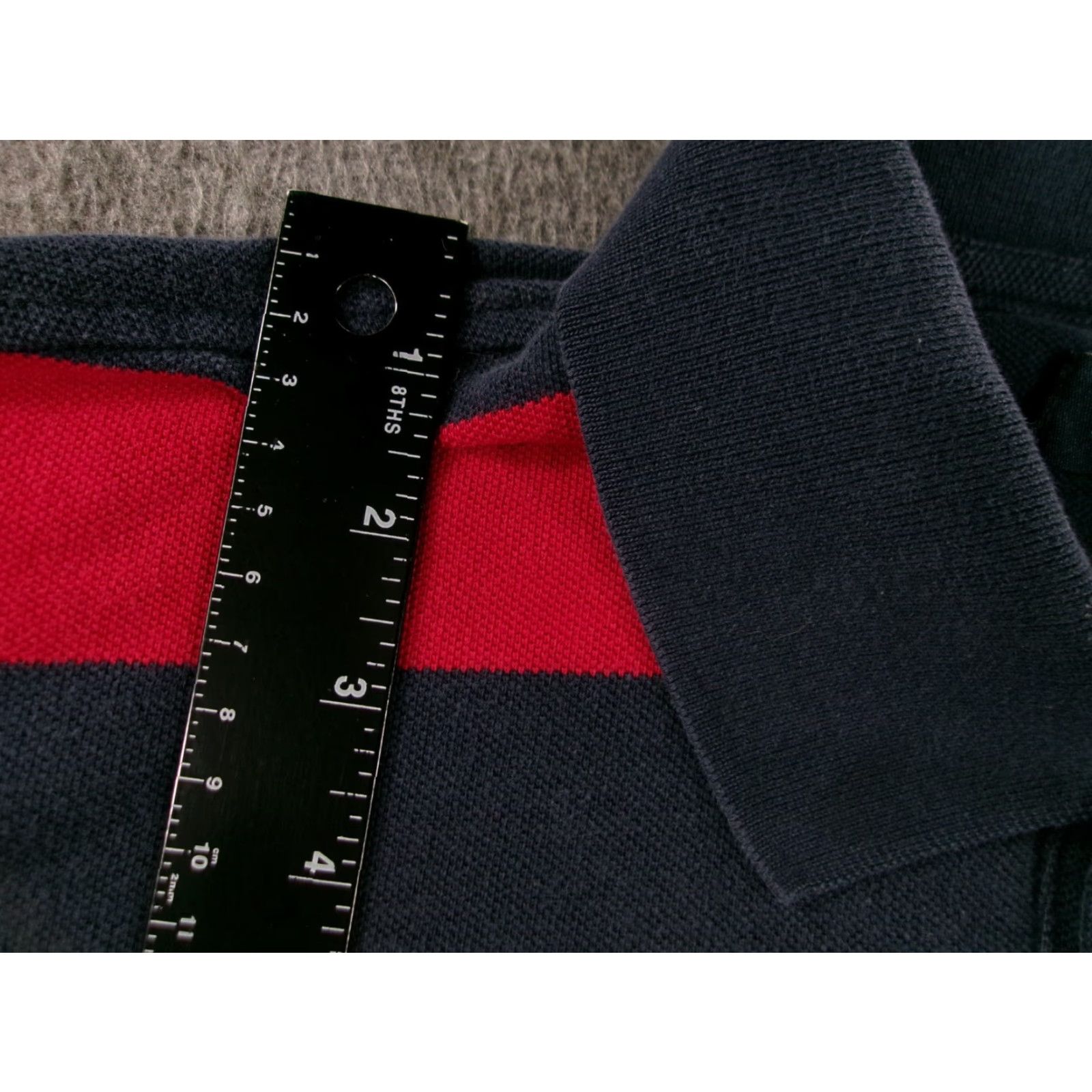 Izod IZOD Polo Shirt Men Large Red Striped Classic Preppy Casual Activewear Size US L / EU 52-54 / 3 - 6 Thumbnail