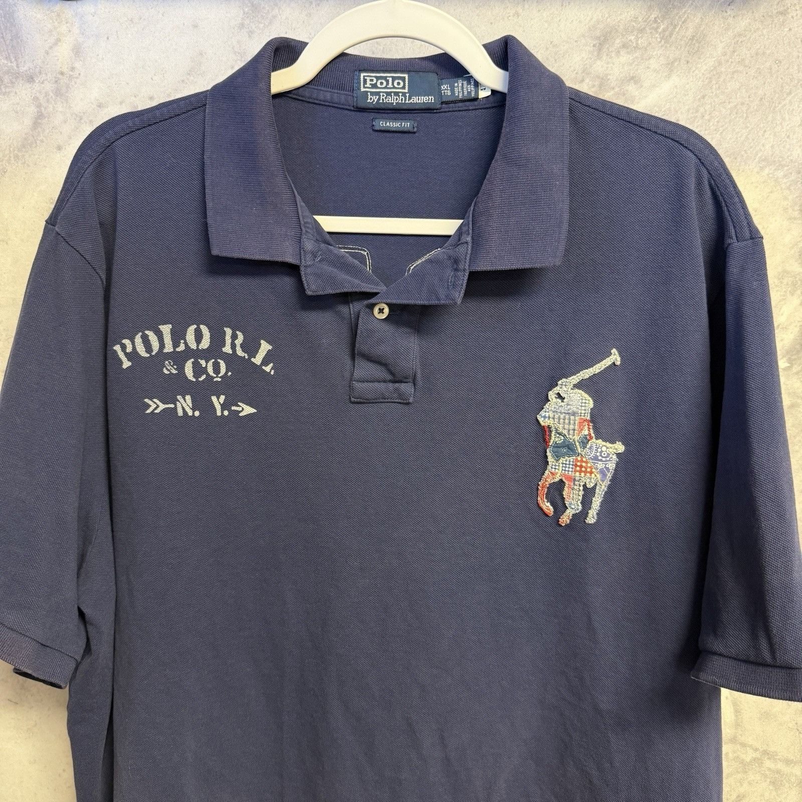 Polo Ralph Lauren Vintage Polo Ralph Lauren 67 E-05 Collared Shirt Mens 2XL Size US XXL / EU 58 / 5 - 1 Thumbnail
