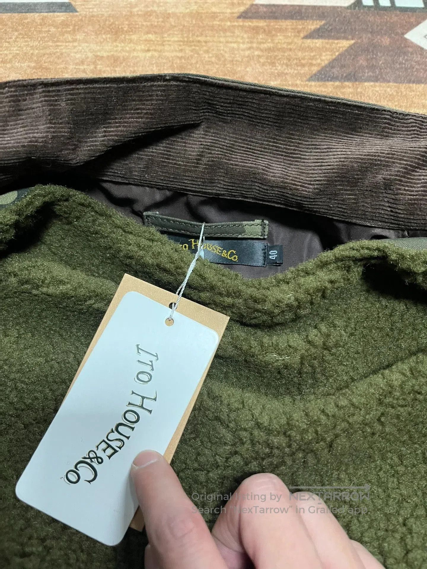 Other ITOHOUE Camo Swiss Moto Jacket Removable Liner. Size US XXS / EU 40 - 5 Thumbnail