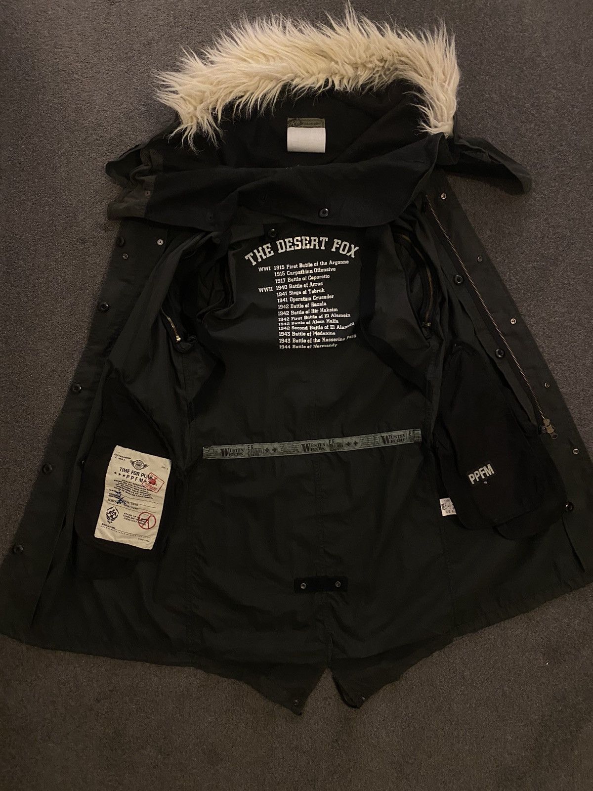 PPFM PPFM FW01 desert fox modular parka Size US S / EU 44-46 / 1 - 11 Thumbnail