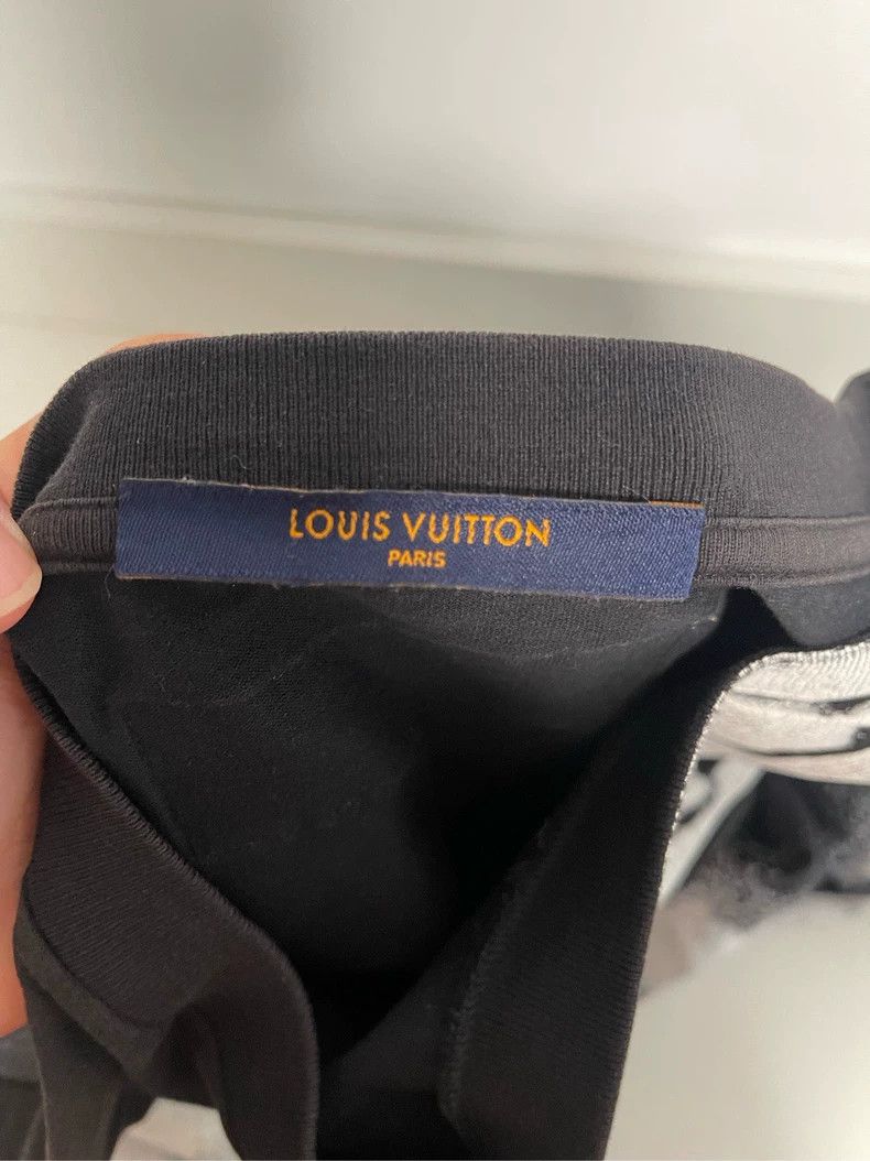 Louis Vuitton Louis Vuitton White Chain Short Sleeve 2503-Nextarrow Size US XL / EU 56 / 4 - 3 Thumbnail