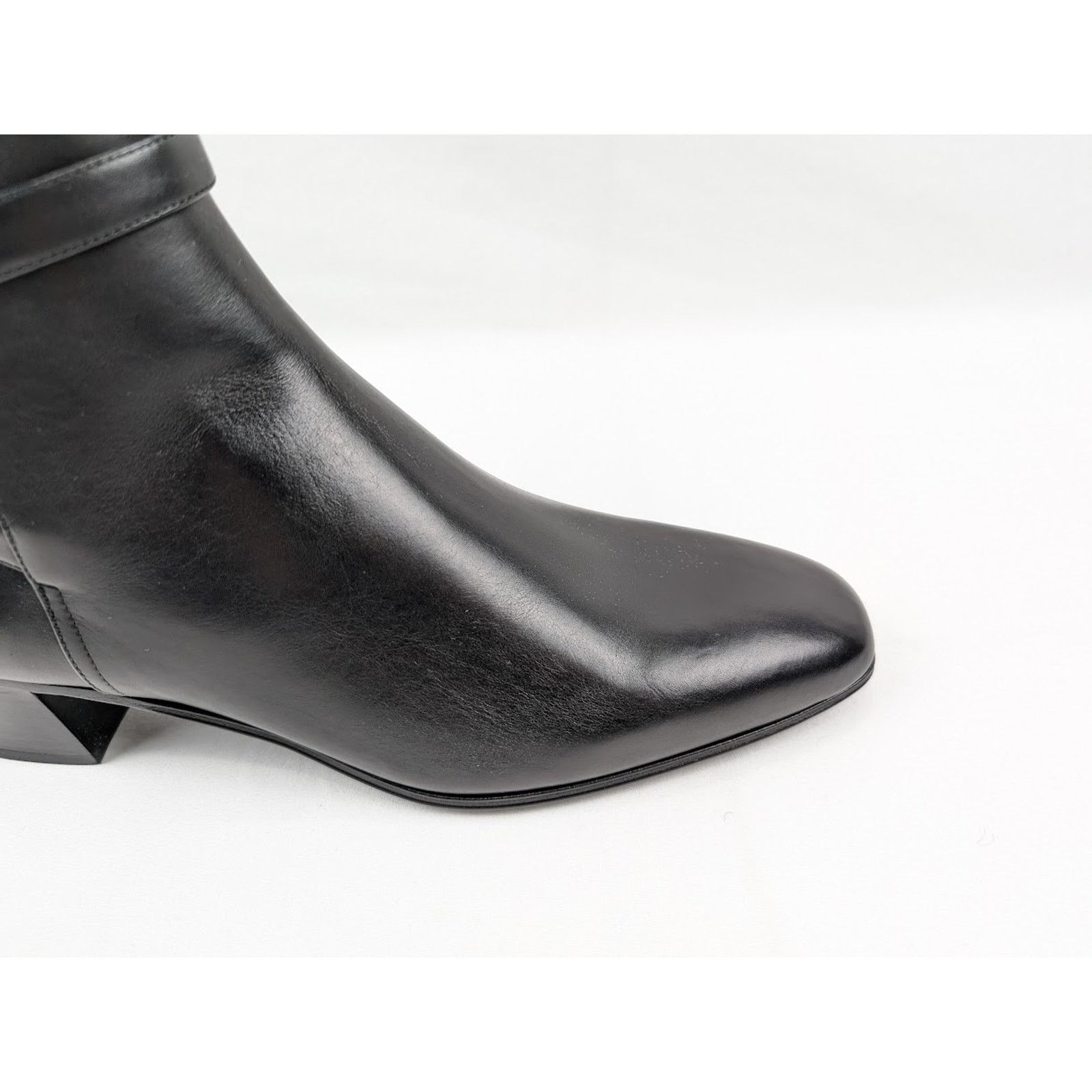 Saint Laurent Paris o1rshd1 Q:2 / Terry 45 Jodhpur Boots in Nero Size US 12 / EU 45 - 3 Thumbnail