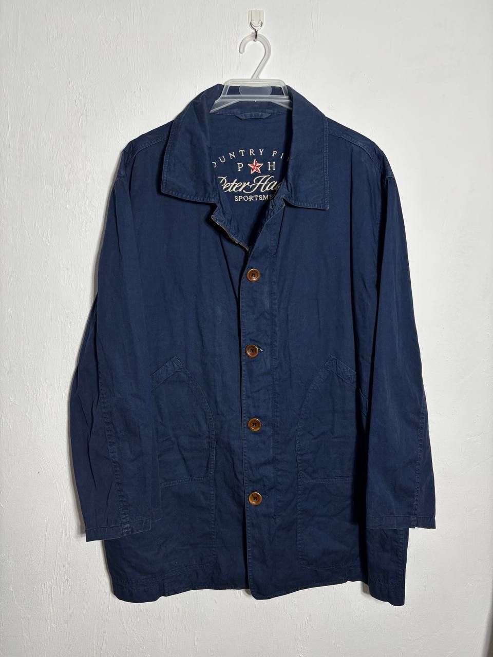 Peter Hadley Italian Designer Cotton Coat Jacket