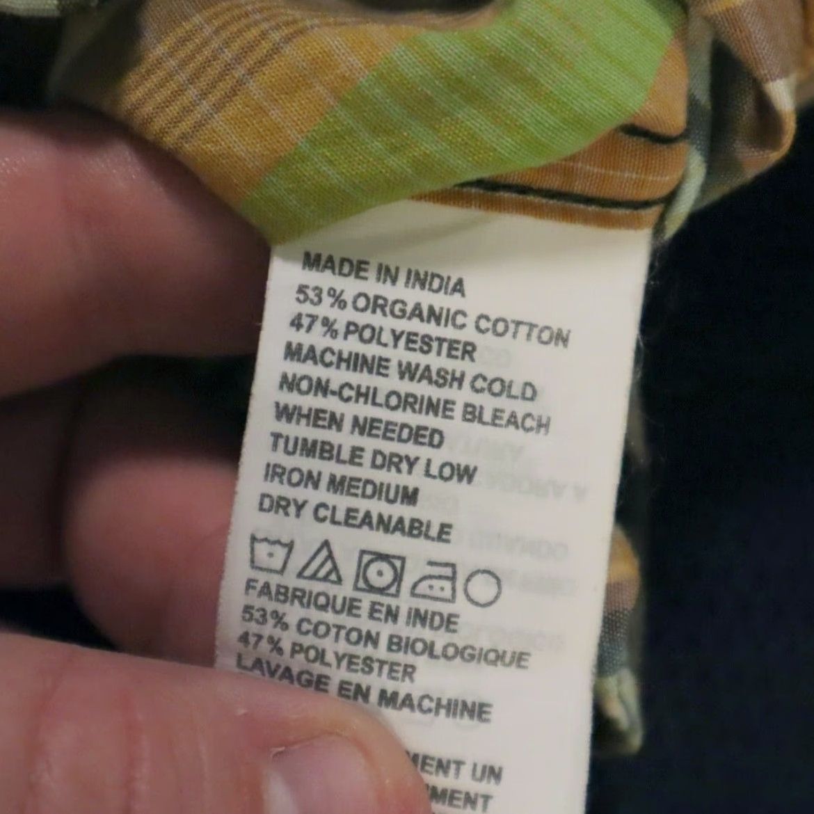 Prana Prana Button Down Pocket Cotton Blend Plaid Shirt Green Men's M Size US M / EU 48-50 / 2 - 6 Thumbnail