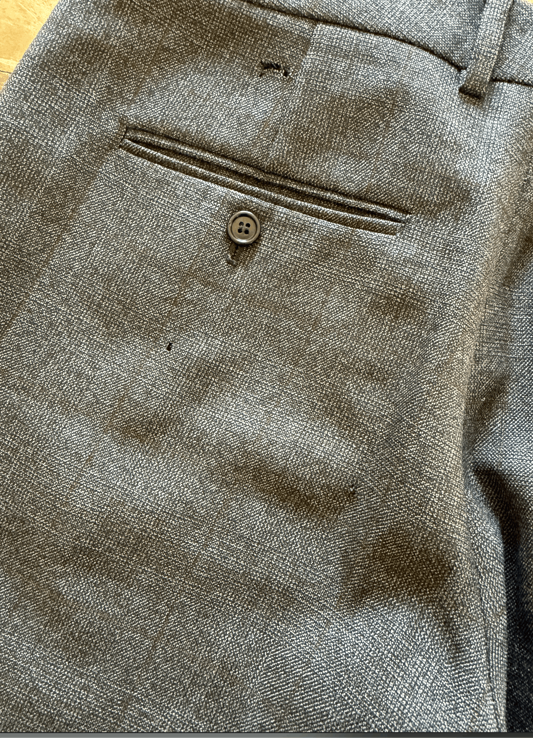 Celine Celine Men's Prince-Of-Wales Checked Trousers Size 48R - 5 Thumbnail
