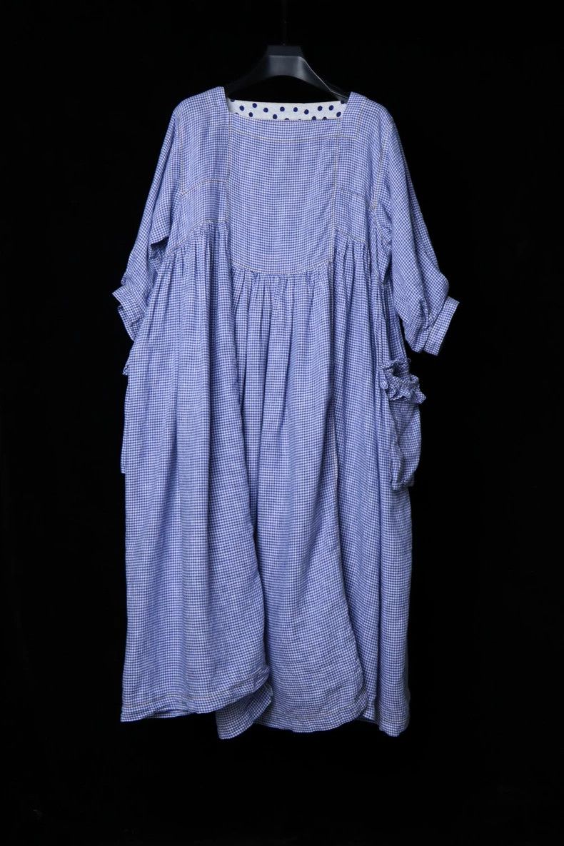 Comme des Garcons Comme Des Garcons Bud pocket patchwork plaid dress Size M / US 6-8 / IT 42-44 - 2 Thumbnail