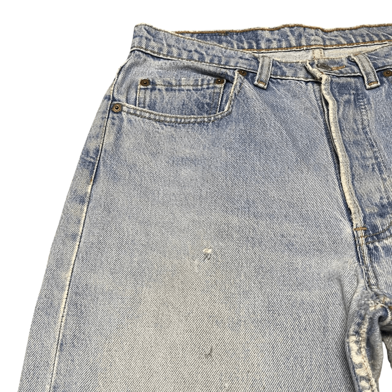 Levi's Vintage Levis 501 Distressed Denim 32x34 Size US 32 / EU 48 - 4 Thumbnail