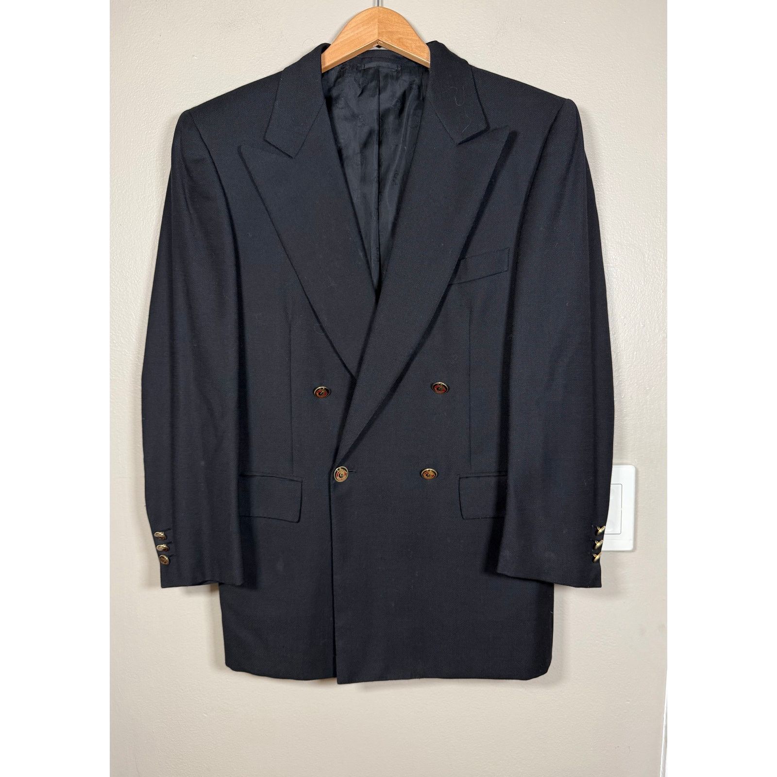 Stefano Ricci Stefano Ricci Bespoke Blazer w/gold Brioni Polo Buttons 46IT Size 36S - 1 Thumbnail