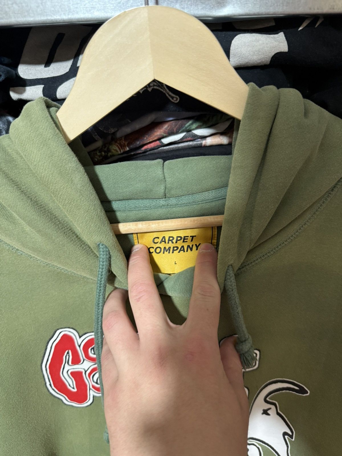 Designer × Japanese Brand Carpet Company Stompman Oversize Japanese Hoodie Y2K Hype Size US L / EU 52-54 / 3 - 9 Thumbnail