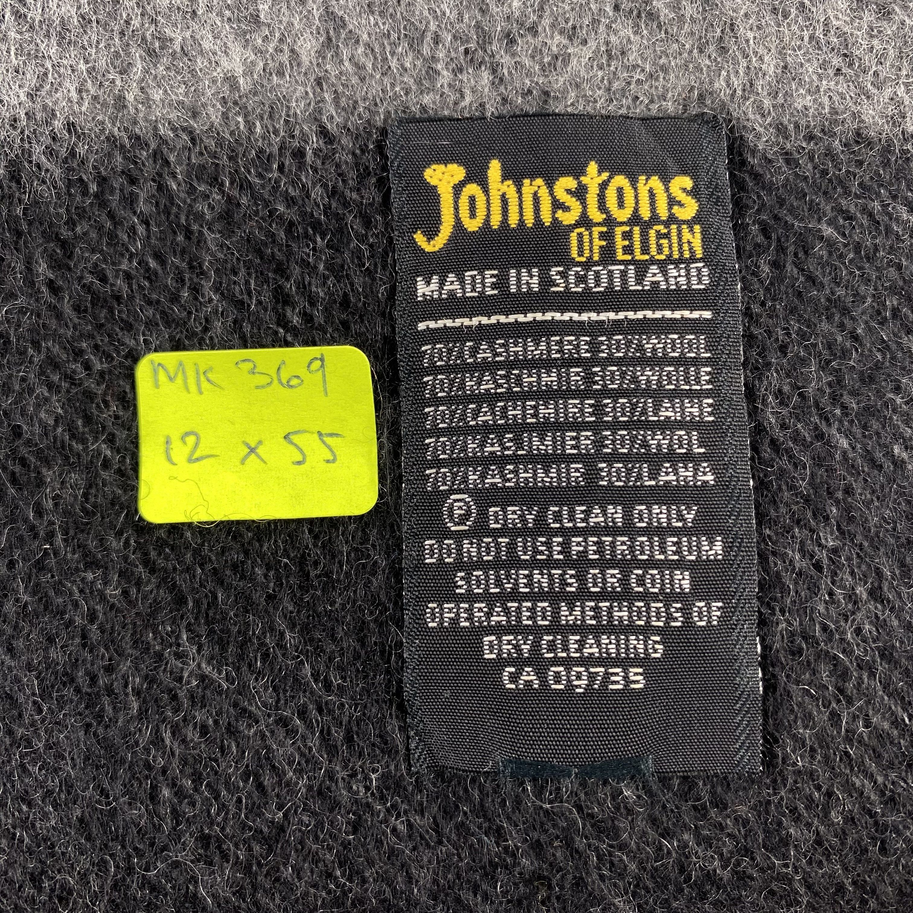Johnstons Of Elgin Johnstons Of Elgin Stripe Scarf Neck Wrap Muffler Size ONE SIZE - 5 Thumbnail