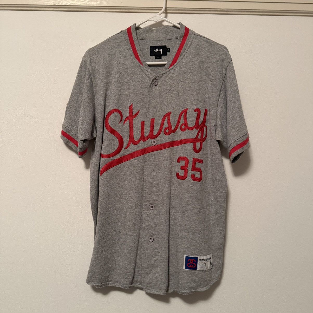 Stussy Stussy Baseball Jersey Size US S / EU 44-46 / 1 - 1 Thumbnail