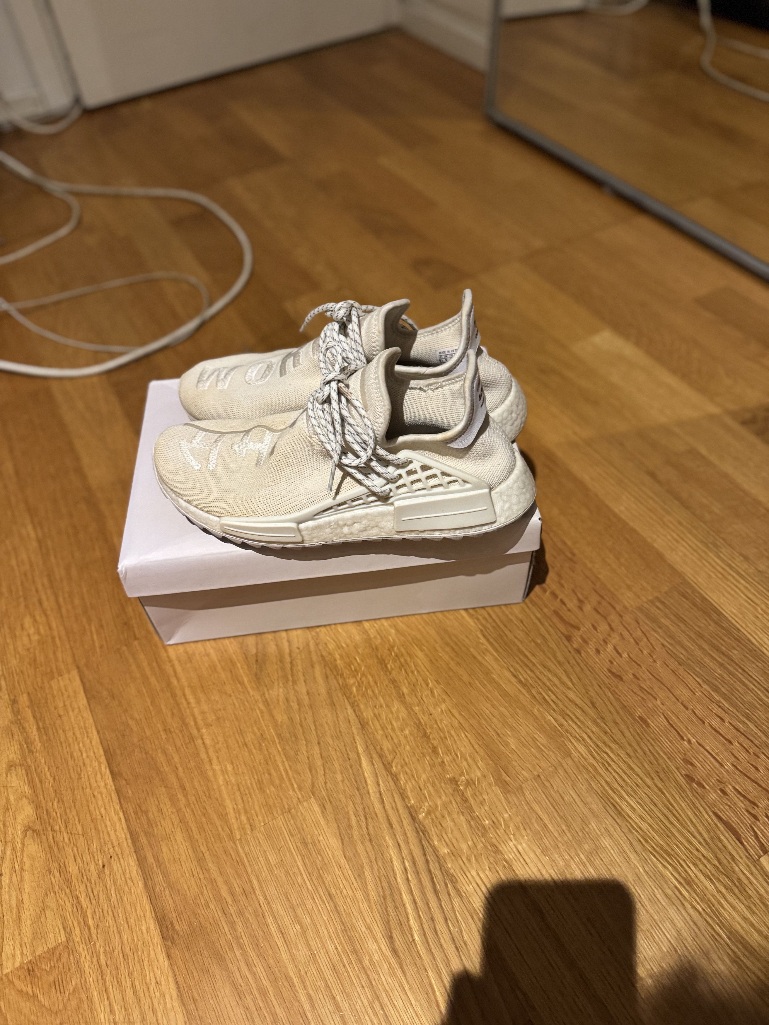 Adidas × Human Made Pharrell x adidas NMD Human Race Blank Canvas Size US 9.5 / EU 42-43 - 3 Thumbnail