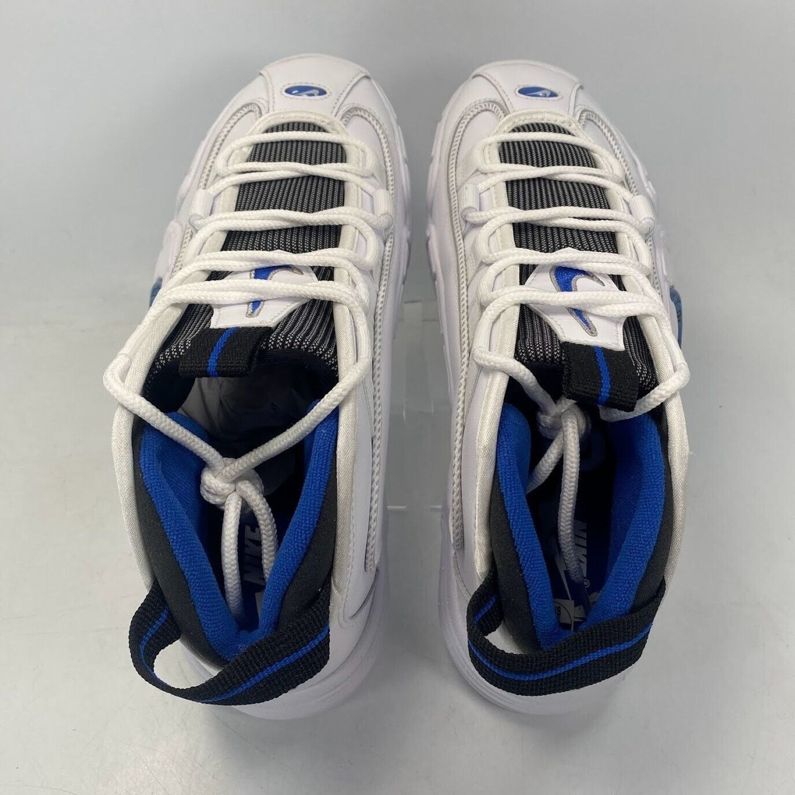 Nike NEW Nike Air Max Penny White Blue DV0684-100 Size US 8 / EU 41 - 6 Thumbnail