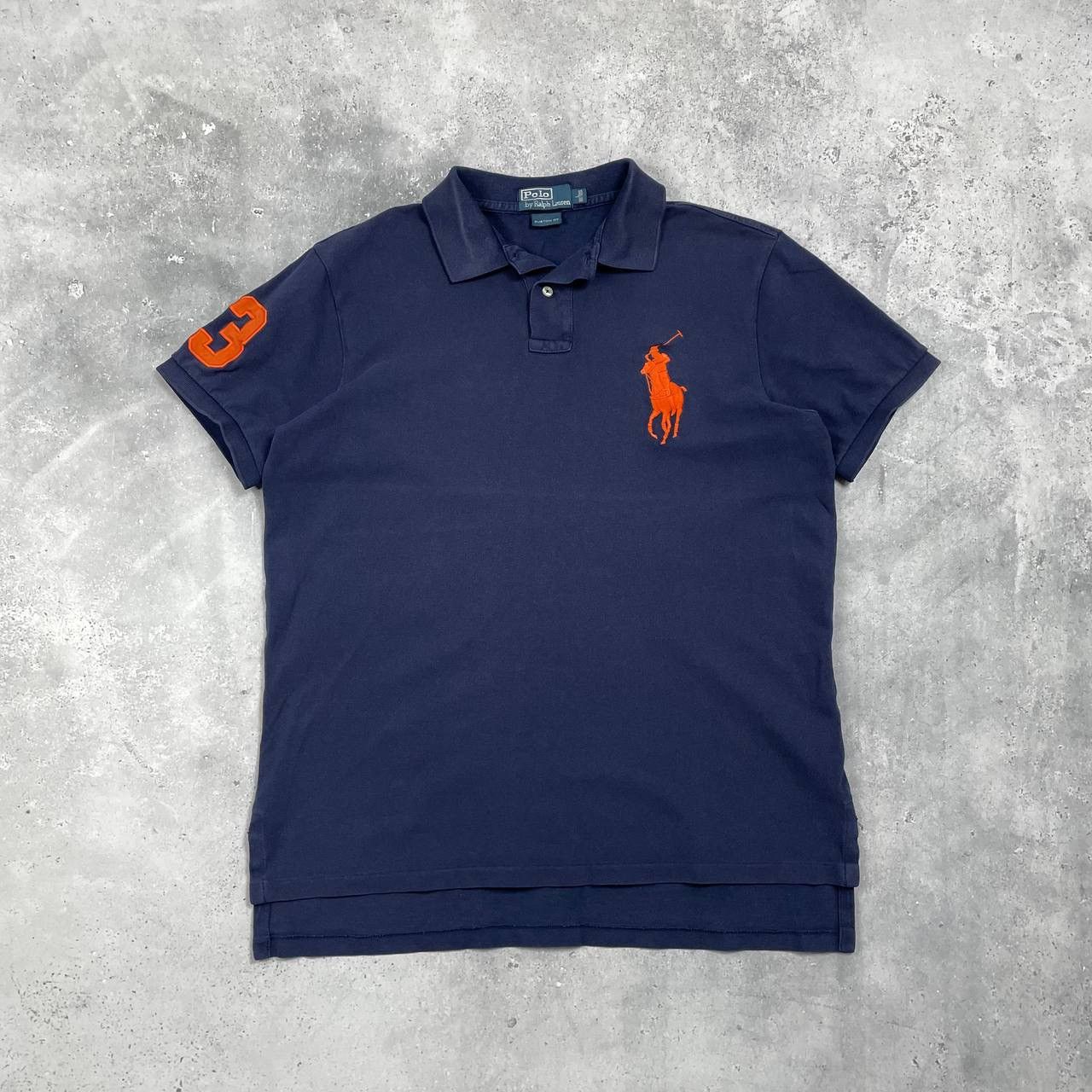 トップス 00s Polo Ralph Lauren Big Pony Polo No.3 Polo Ralph Lauren Vintage 2000s Polo Ralph Lauren No 3 Big Pony
