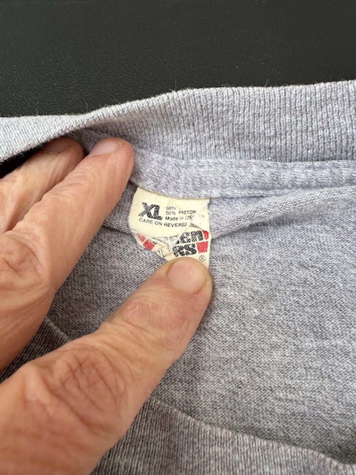 Other Vintage USA Soccer Federation Tee Single Stitch Size US XL / EU 56 / 4 - 4 Thumbnail