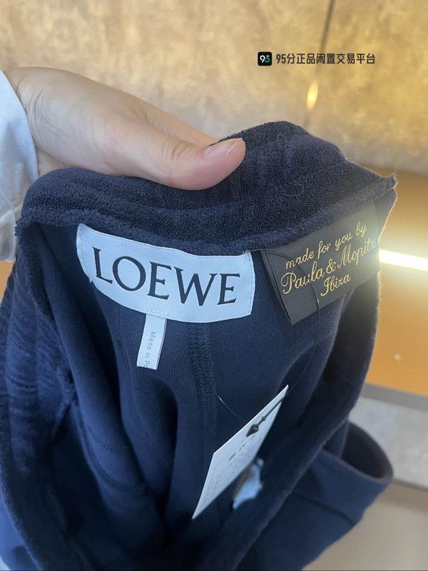 Loewe LOEWE Men's Towel Fabric Casual Shorts Size US 31 - 1 Thumbnail