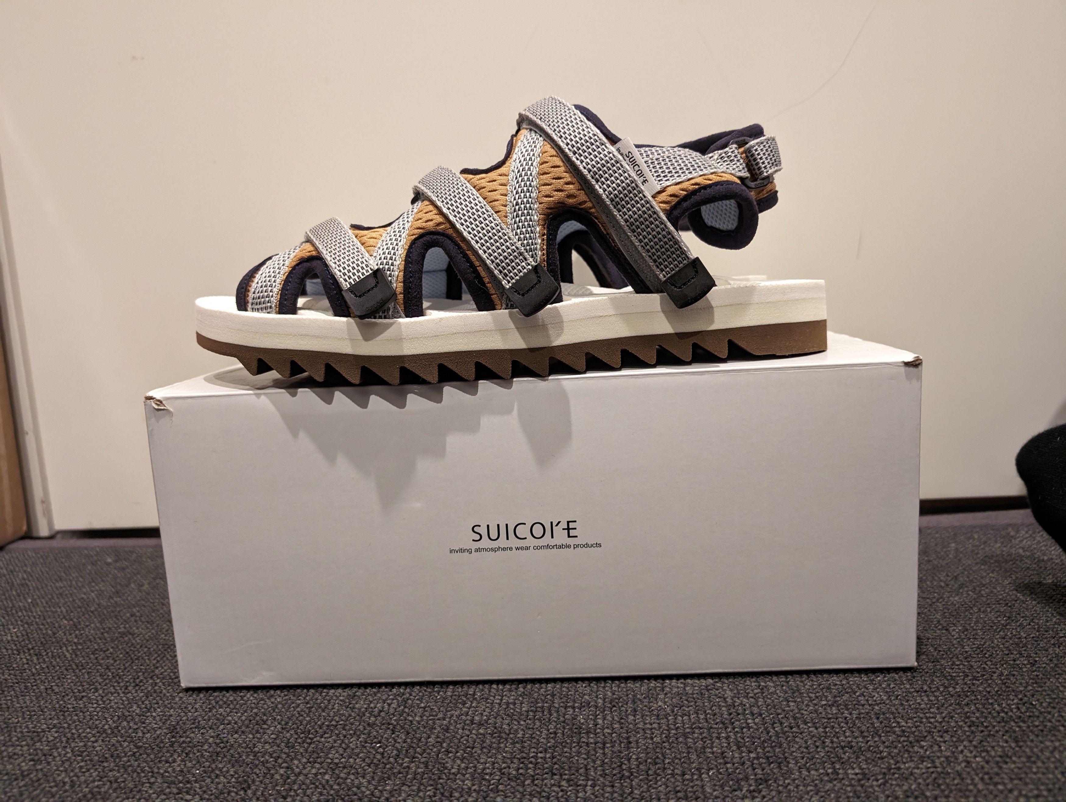ZIP-Ab sandals, US11 EU44