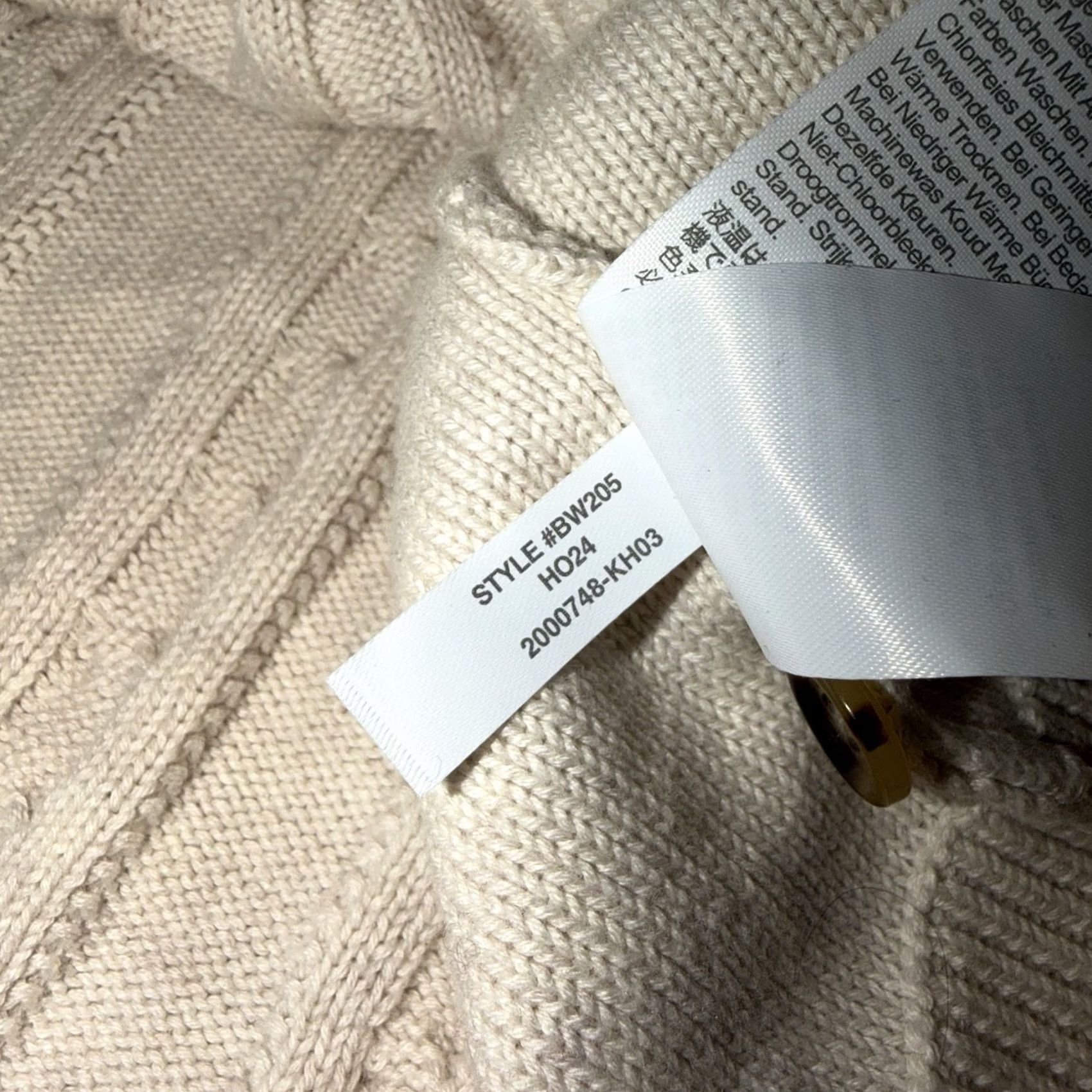 Vintage J Crew Sweater Cardigan Men XL Ivory Heritage Cotton Cable Knit Collared Classic Size US XL / EU 56 / 4 - 7 Thumbnail