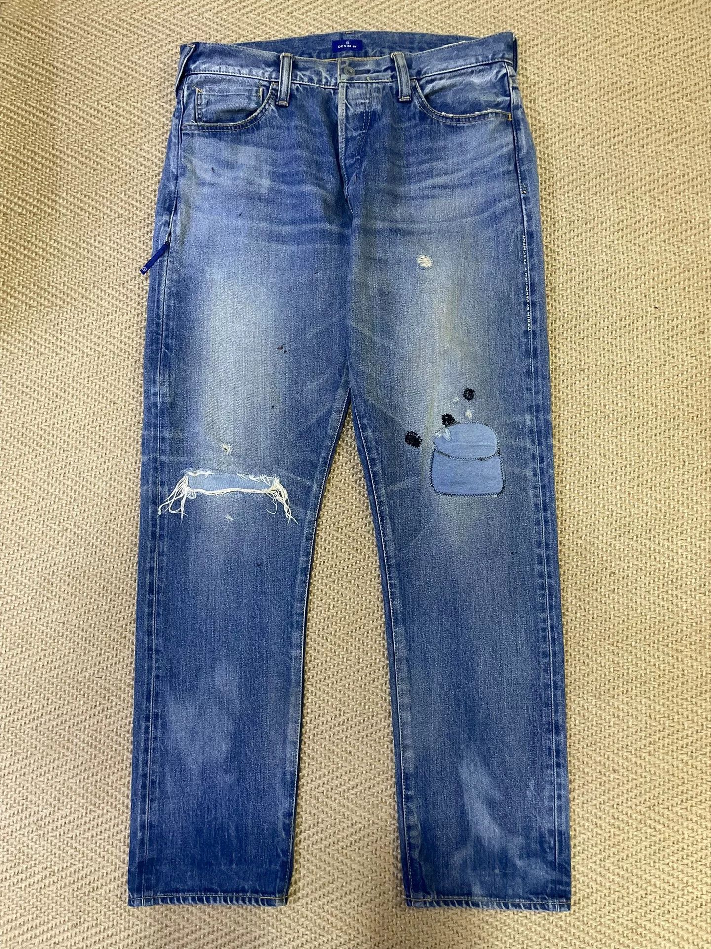 Fragment Design denim by vanquish fragment distressed jeans Size US 32 / EU 48 - 1 Thumbnail