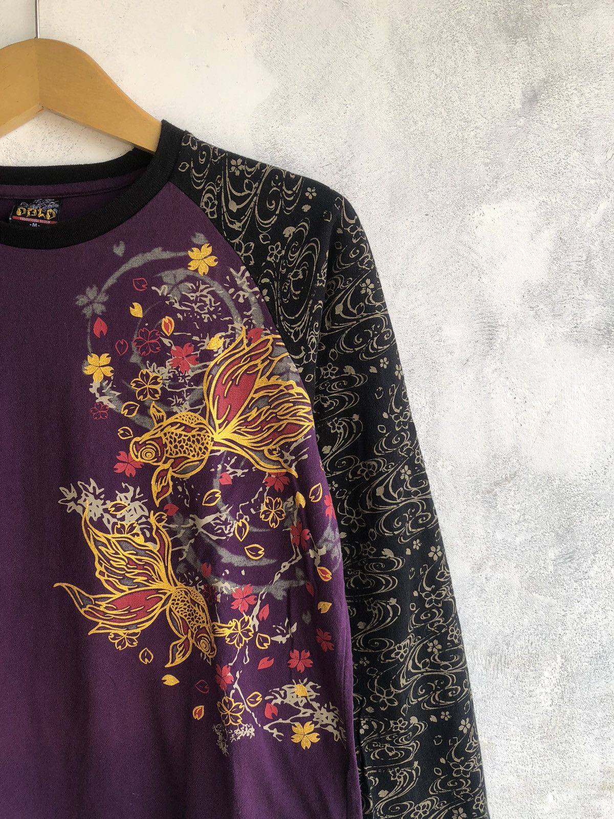 Hysteric Glamour Japan Gothic Poem LongSleeve DBLD Sukajan Style Size US M / EU 48-50 / 2 - 4 Thumbnail