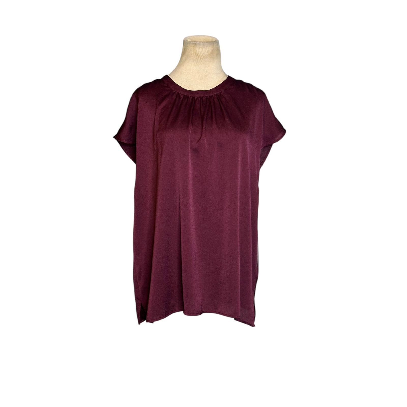 Vince Camuto Vince Camuto eggplant purple tunic blouse size XXL Size XXL / US 16-18 / IT 52-54 - 11 Thumbnail
