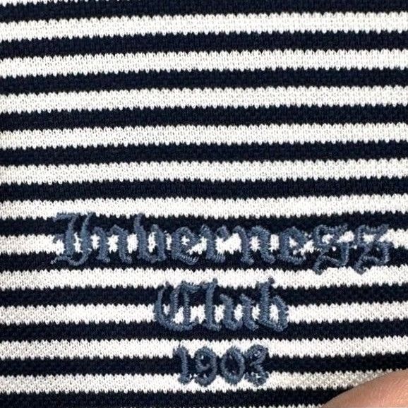 Polo Ralph Lauren Polo Ralph Lauren Shirt Men Large Blue Candy Striped Pima Cotton Polo Rugby Golf Short Sleeve Size US L / EU 52-54 / 3 - 5 Thumbnail