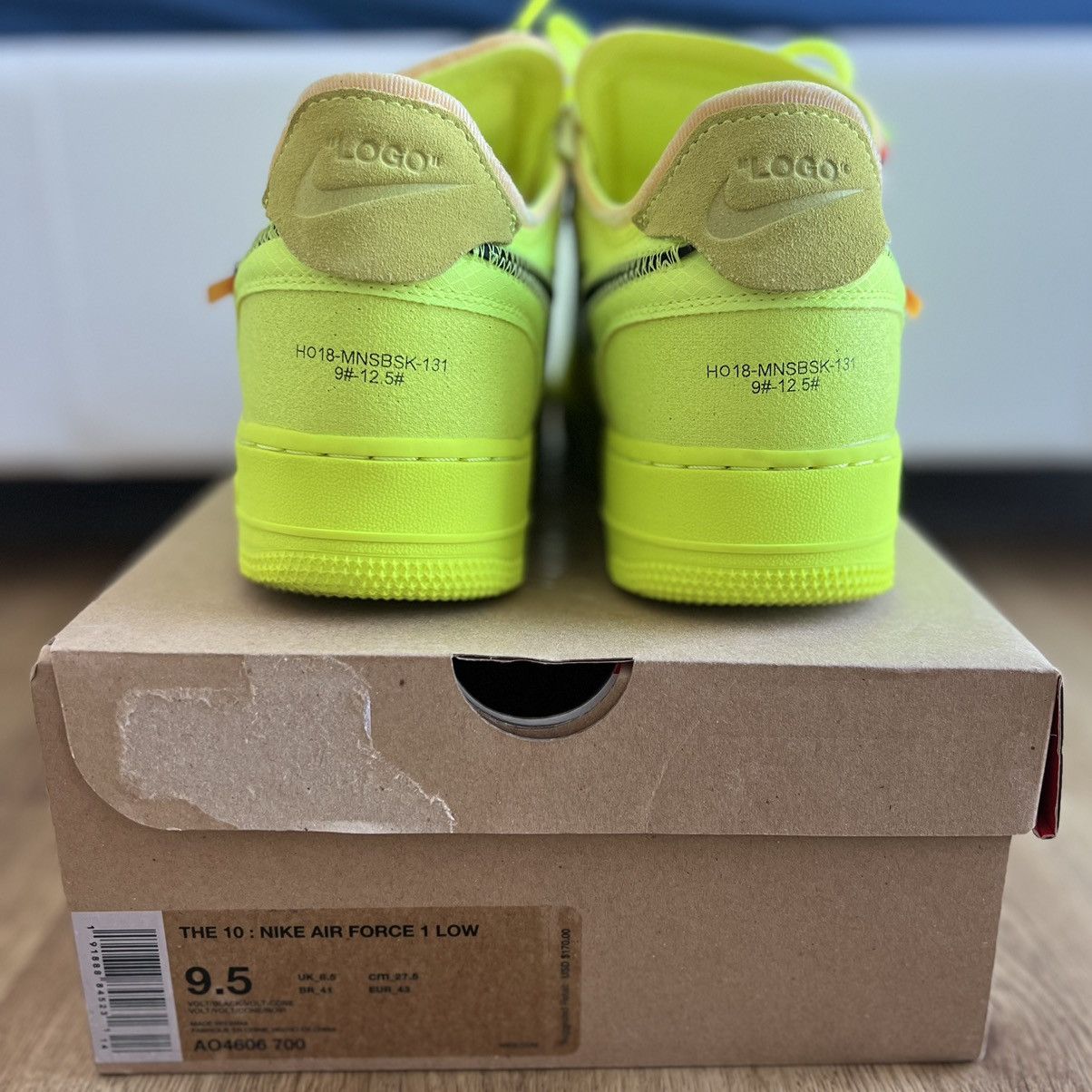 Nike × Off-White Off-White X Nike Air Force 1 Low Volt Size US 9.5 / EU 42-43 - 5 Thumbnail