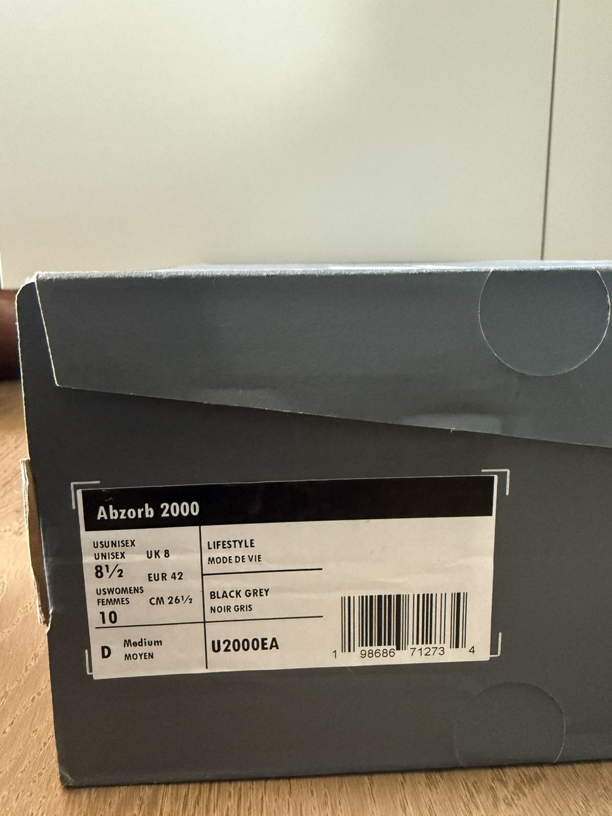 New Balance New Balance ABZORB 2000 Black Silver Ships Fast Size 8.5 Size US 8.5 / EU 41-42 - 9 Thumbnail