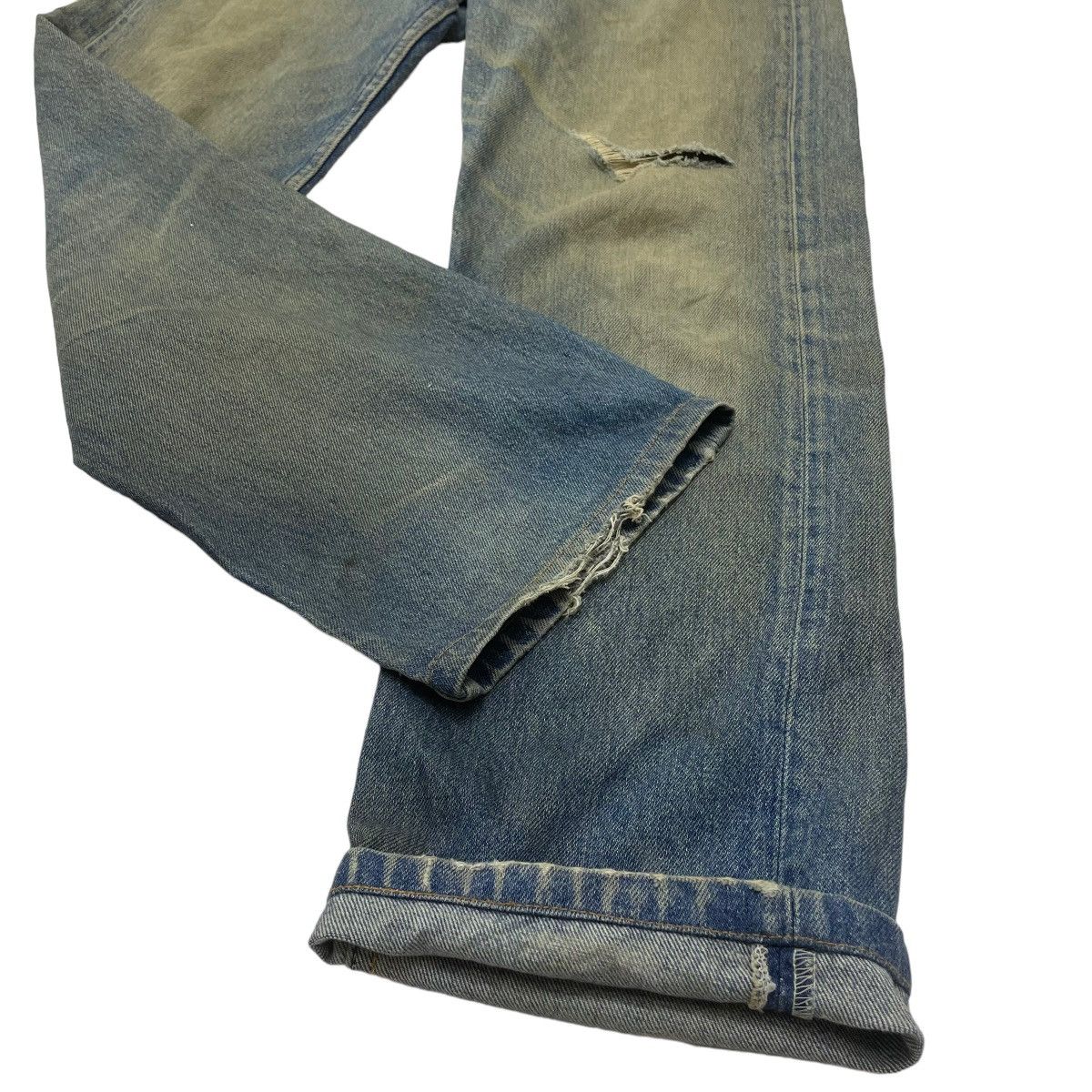 Levi's Vintage 501 Levis Distressed Denim Size US 31 - 5 Thumbnail