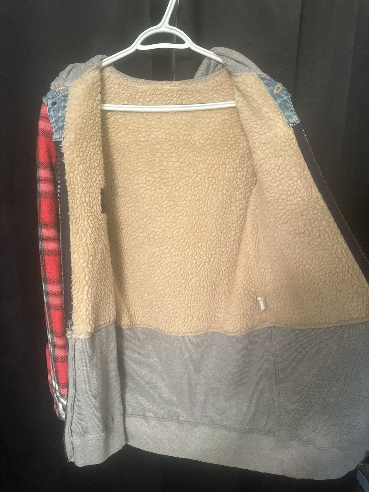 Number (N)ine Sample F/W 2005 ‘The High Streets’ Hybrid Jacket Size US L / EU 52-54 / 3 - 4 Thumbnail