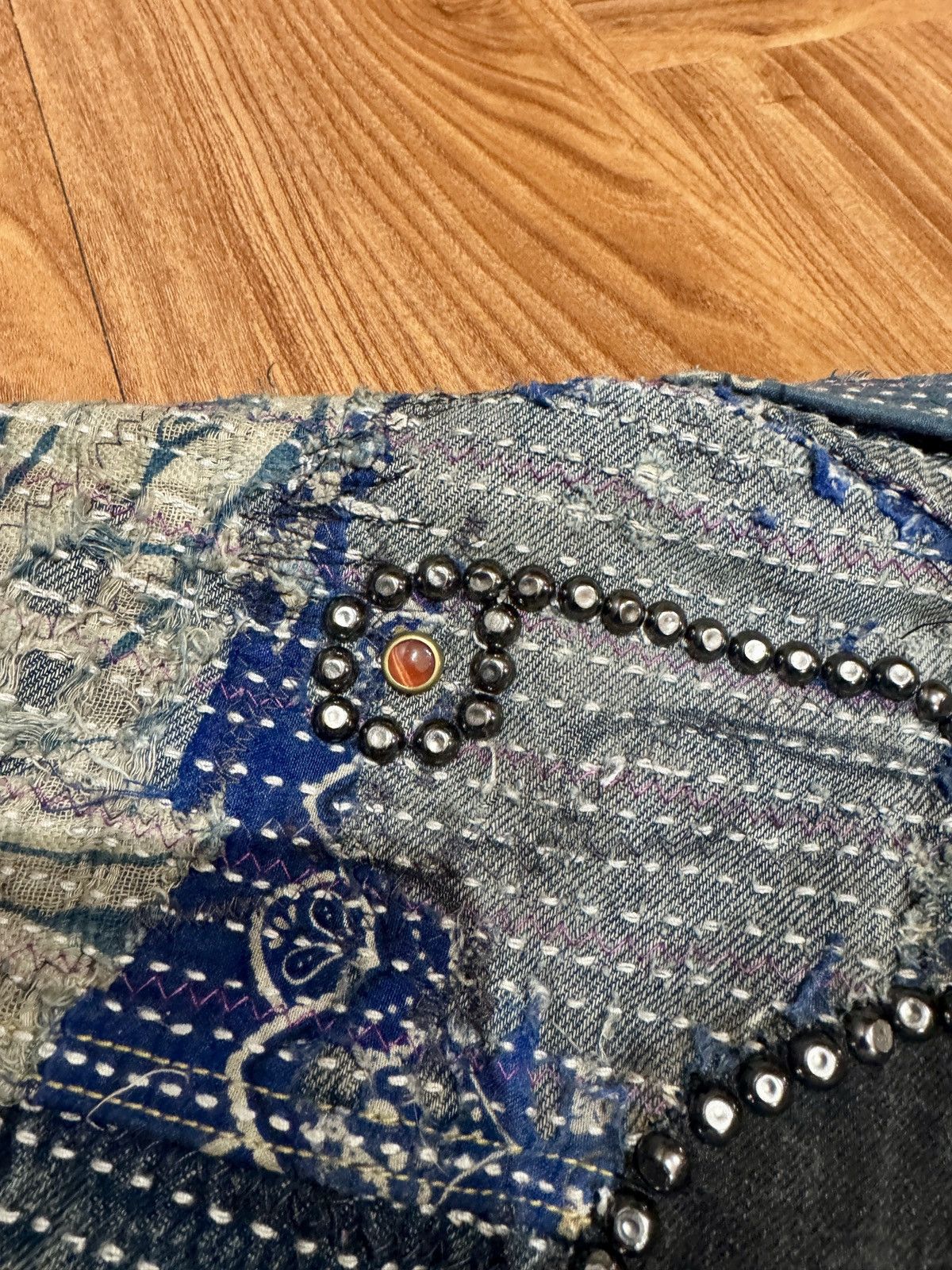 BORO Denim Vintage Sashiko Jacket Boro kapital supreme asap vtg Size US XL / EU 56 / 4 - 11 Thumbnail