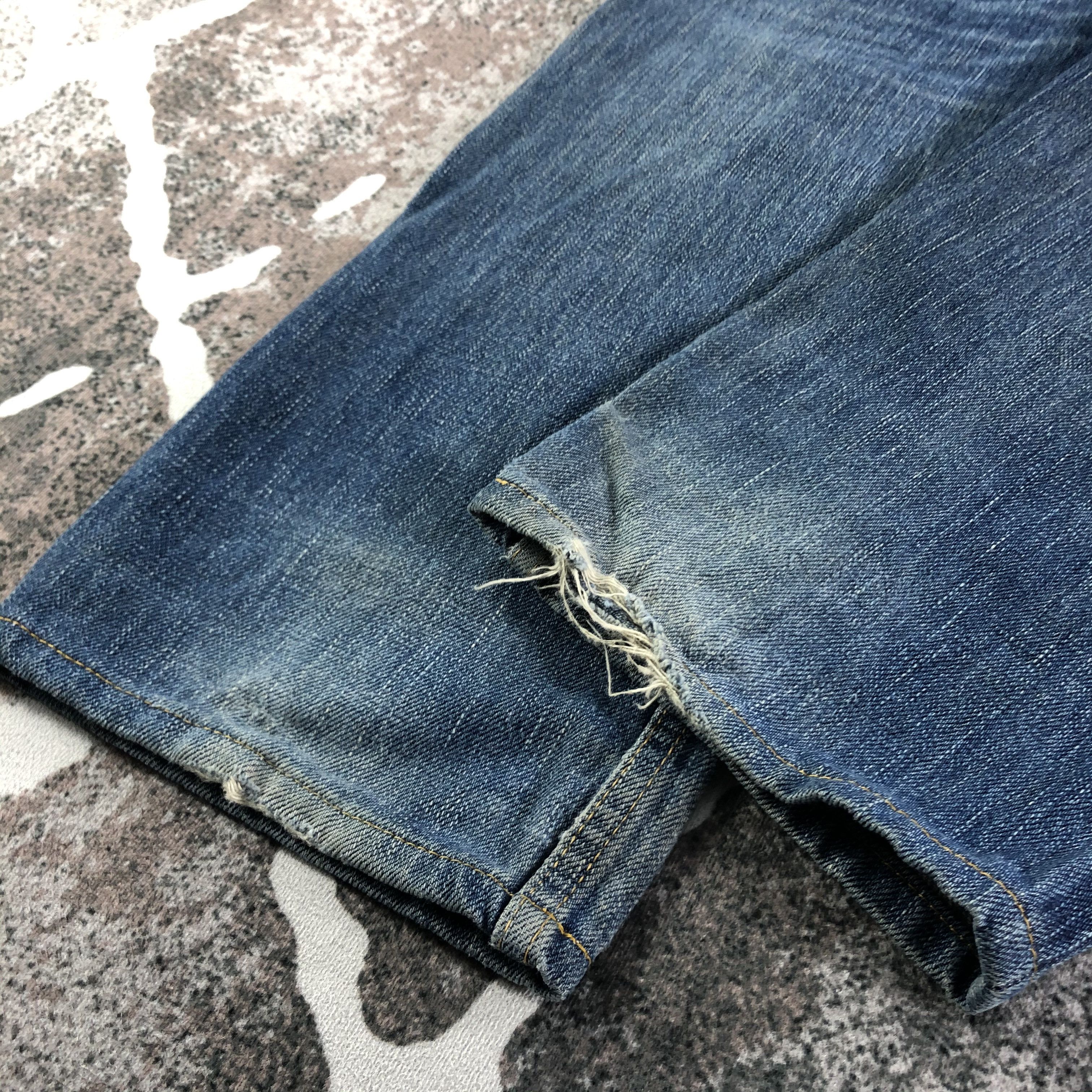SHIPS Studio Oribe x Ships Jeans Ripped Selvedge Denim KJ2691 Size US 30 / EU 46 - 6 Thumbnail