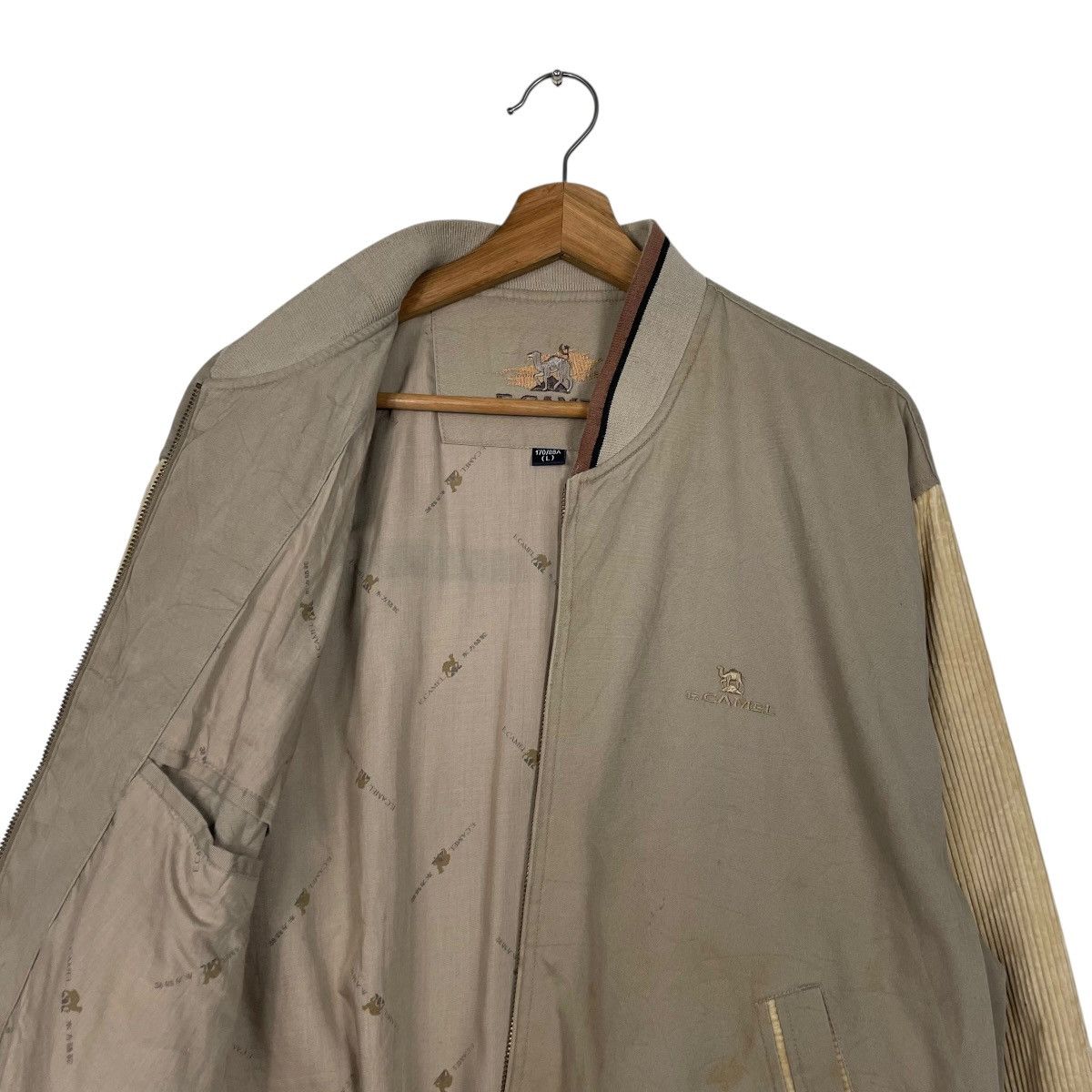 Japanese Brand E. Camel Bomber Jacket Size US L / EU 52-54 / 3 - 10 Thumbnail