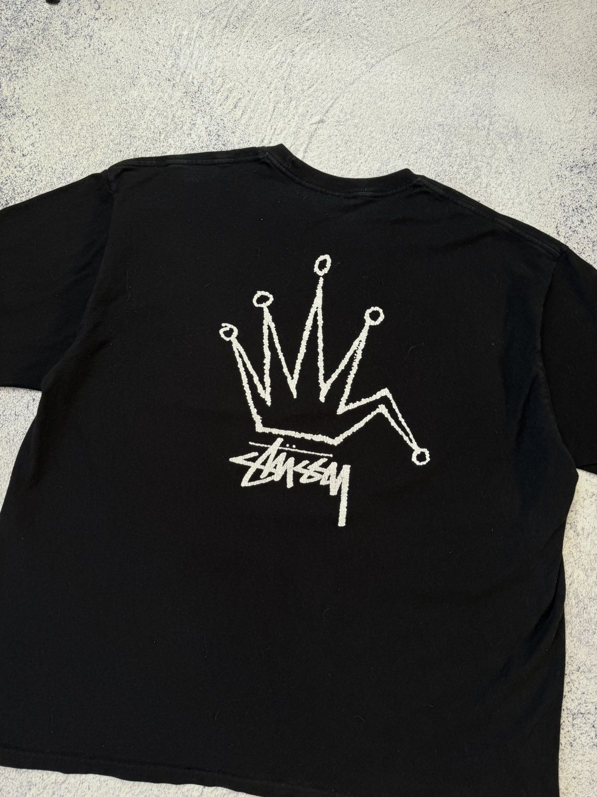 Stussy Vintage Stussy Crown T Shirt Y2K Size US XL / EU 56 / 4 - 21 Thumbnail