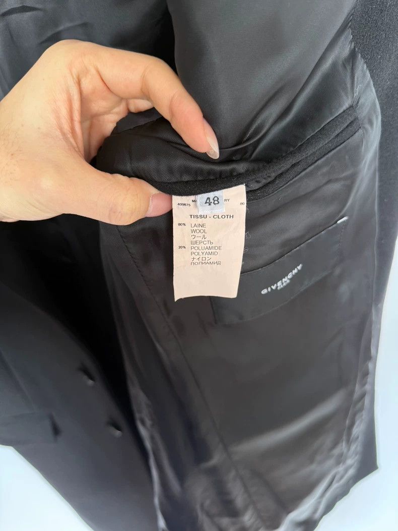 Givenchy Givenchy Sise48 Zip-Up Double-Breasted Coat Size US M / EU 48-50 / 2 - 6 Thumbnail