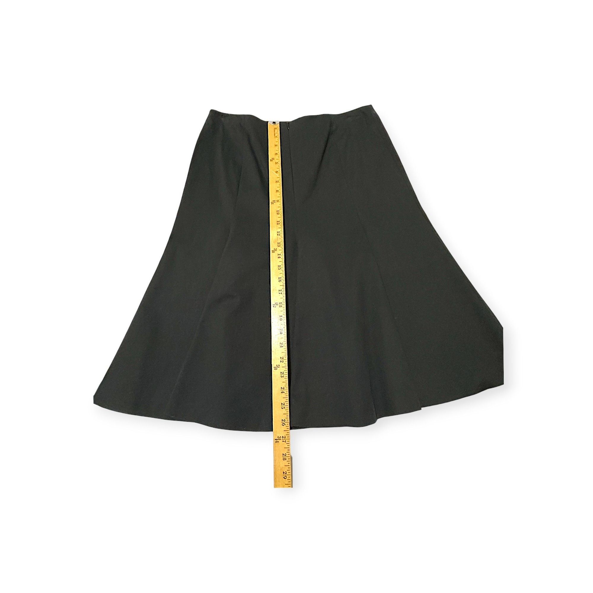 Dolce & Gabbana Dolce & Gabbana Stretch Cotton Flared Skirt IT 46 Size 32" / US 10 / IT 46 - 10 Thumbnail