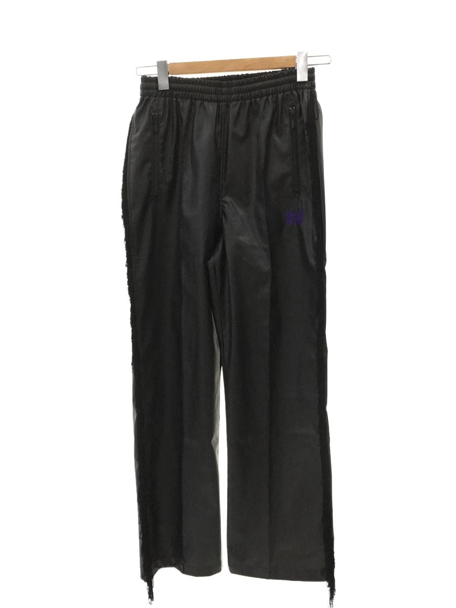 image of Needles Jogger Polyester Elastic Waistline Thread Design Black, Men's (Size 26)