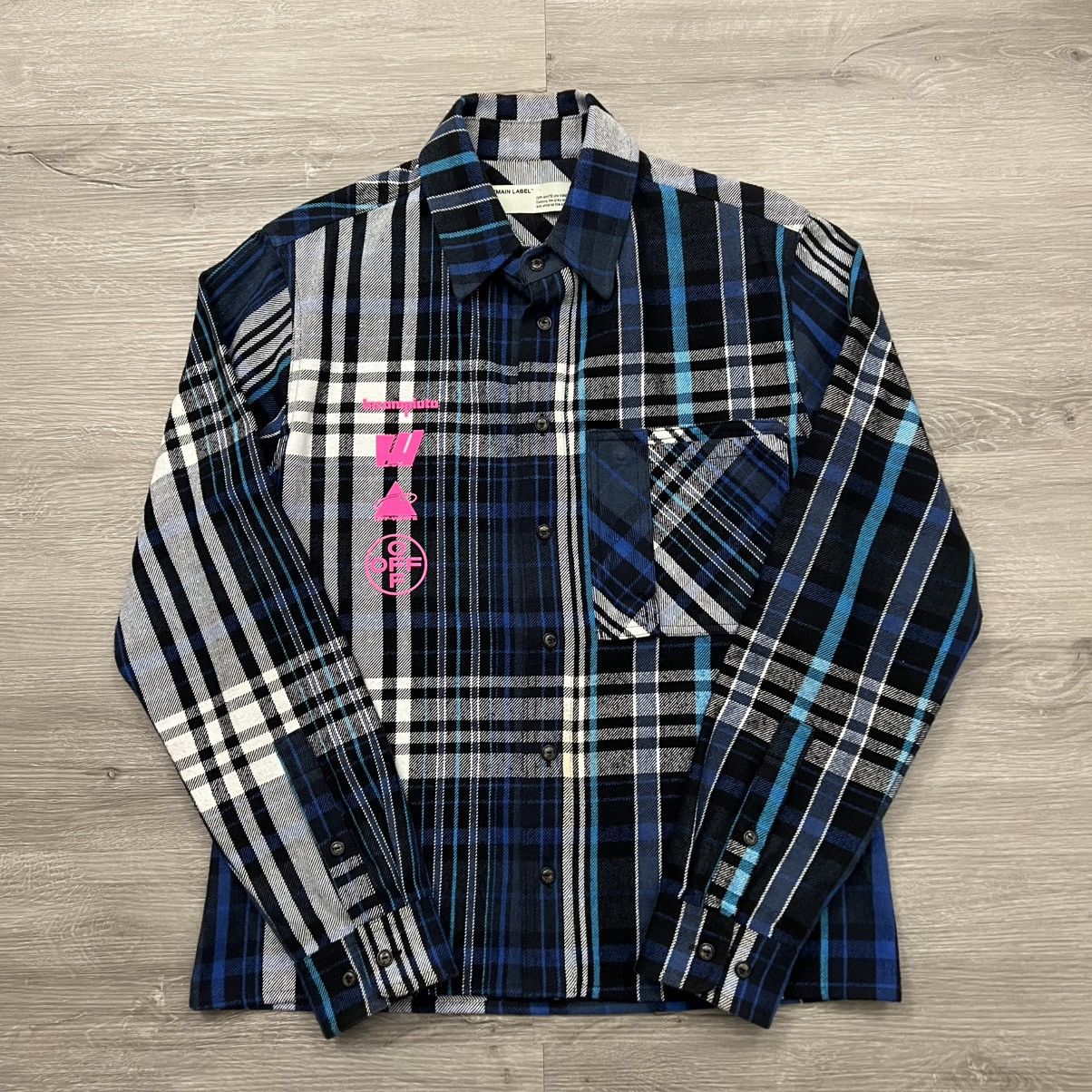 Off-White Off-White Mariana De Silva Checked Flannel Size US S / EU 44-46 / 1 - 8 Thumbnail