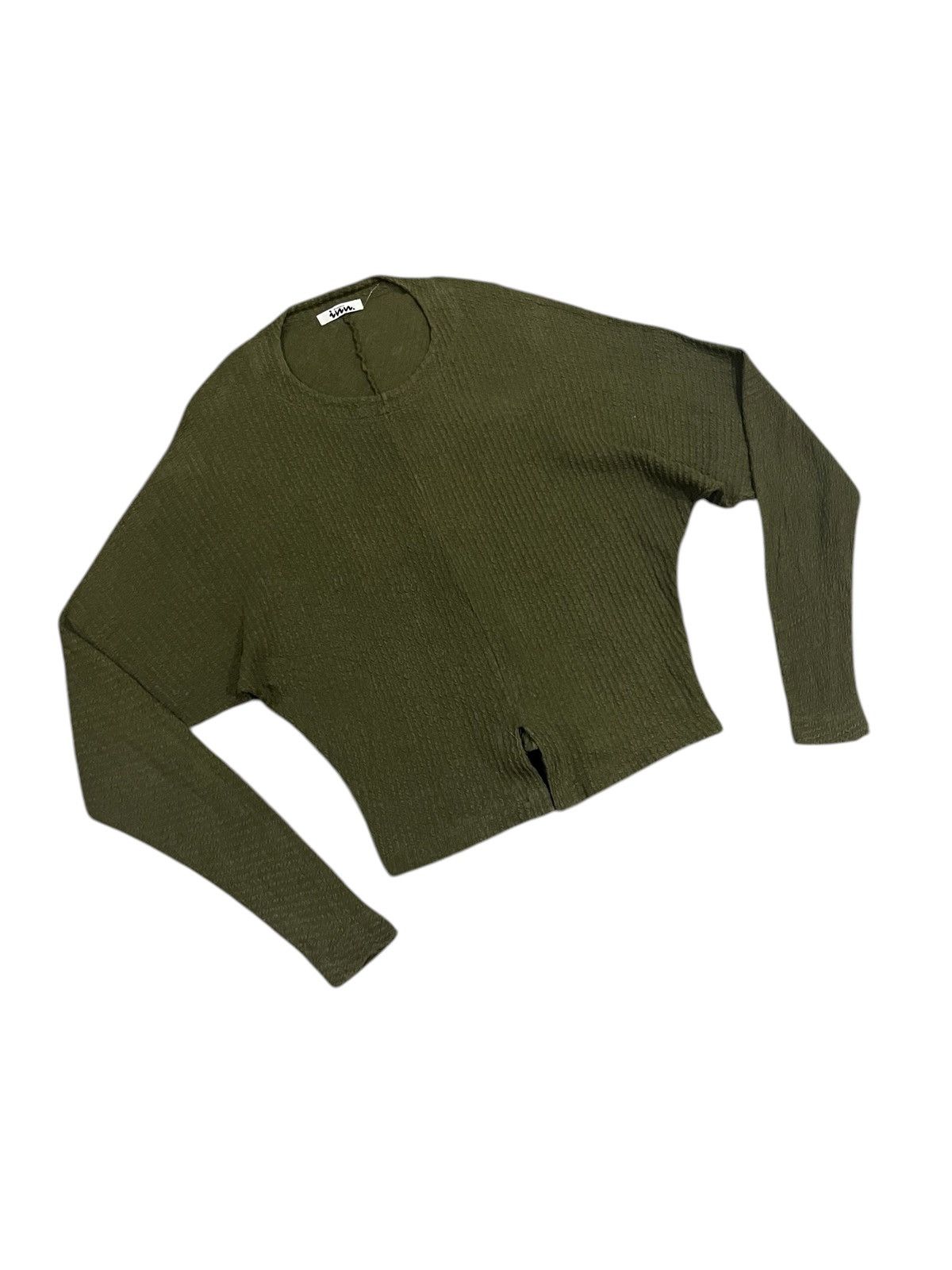 Issey Miyake vintage plantation by issey miyake batwing knit top green Size M / US 6-8 / IT 42-44 - 2 Thumbnail