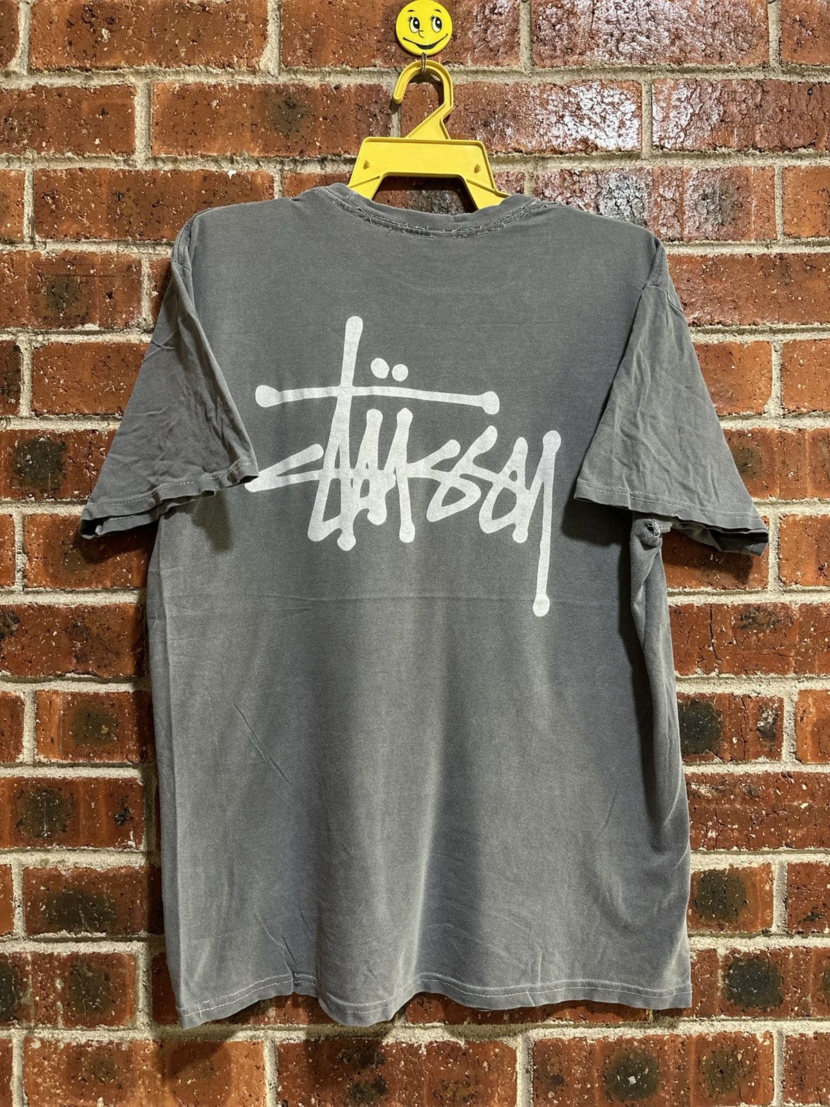 Stussy Thrashed Vintage Stussy Signature Faded Grunge Tee Size US L / EU 52-54 / 3 - 1 Thumbnail