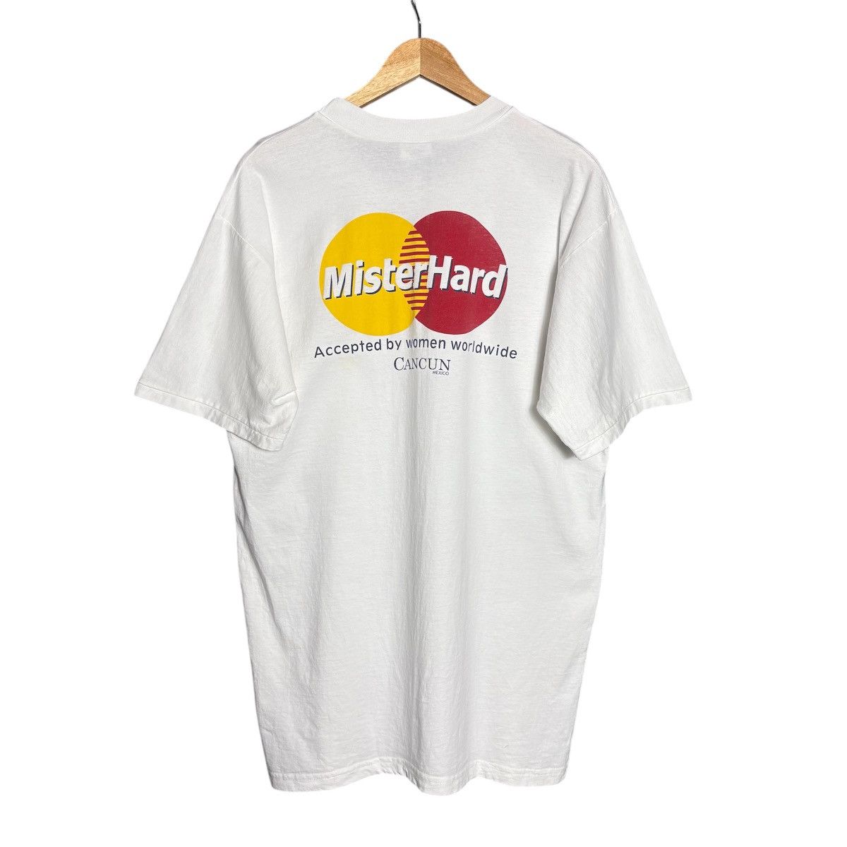 Vintage Vintage 90s Mister Hard Cancun Mexico T Shirt Size US XL / EU 56 / 4 - 1 Thumbnail