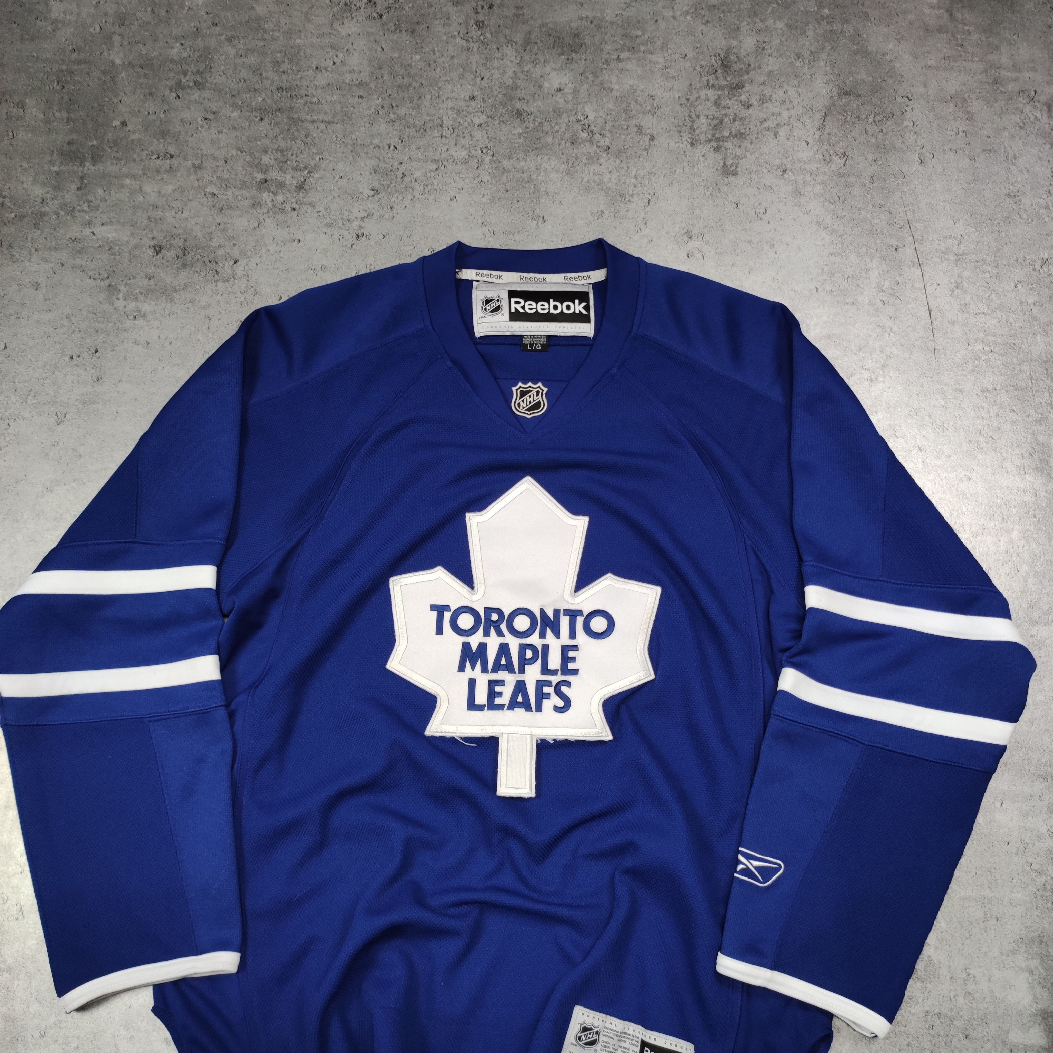 NHL × Reebok × Vintage RARE Reebok x NHL Toronto Maple Leafs Jersey Size US L / EU 52-54 / 3 - 3 Thumbnail